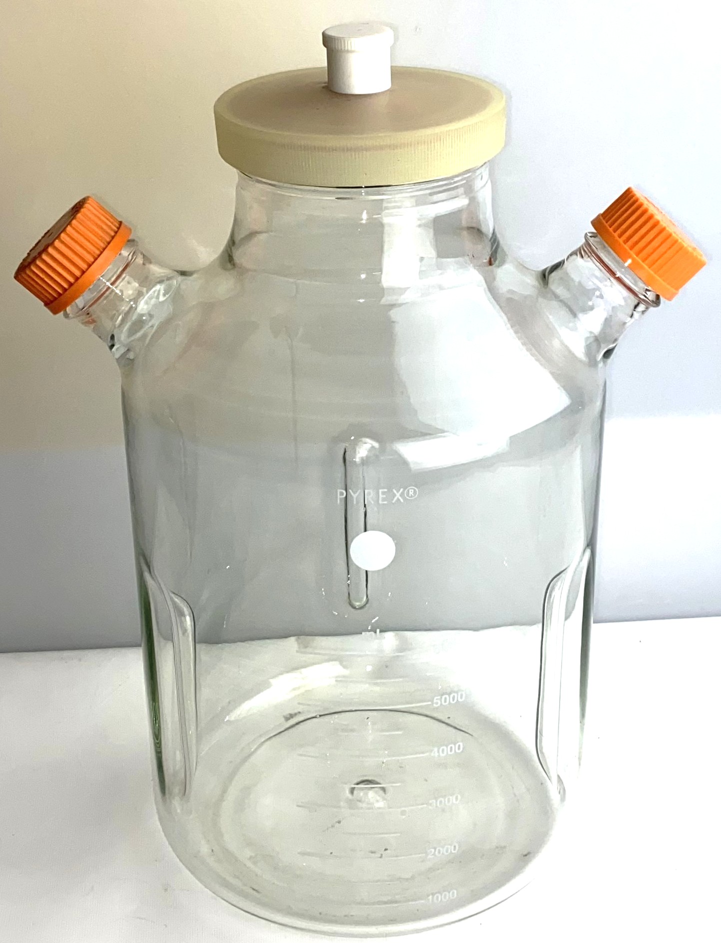 Used Corning ProCulture 4502-6L Double Sidearm Spinner Flask (6000mL)