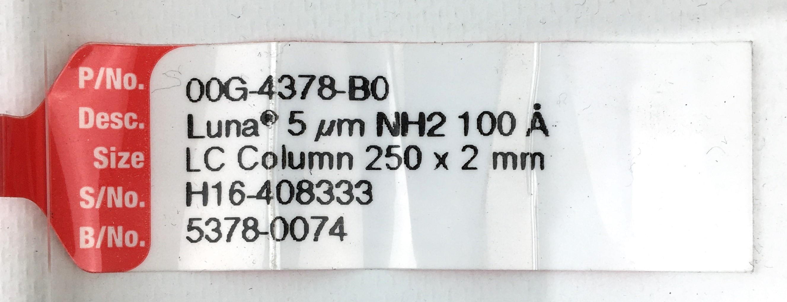 lunaページ New open box Phenomenex Luna CN (00G-4255-E0) LC Column (25