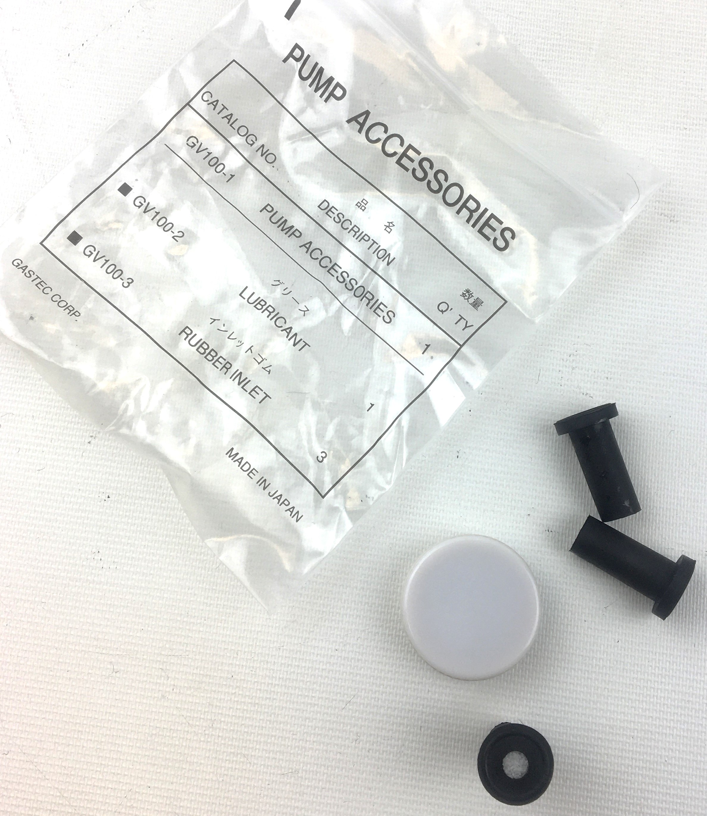 Used Gastec GV-100S Gas Sampling Pump Set with Case