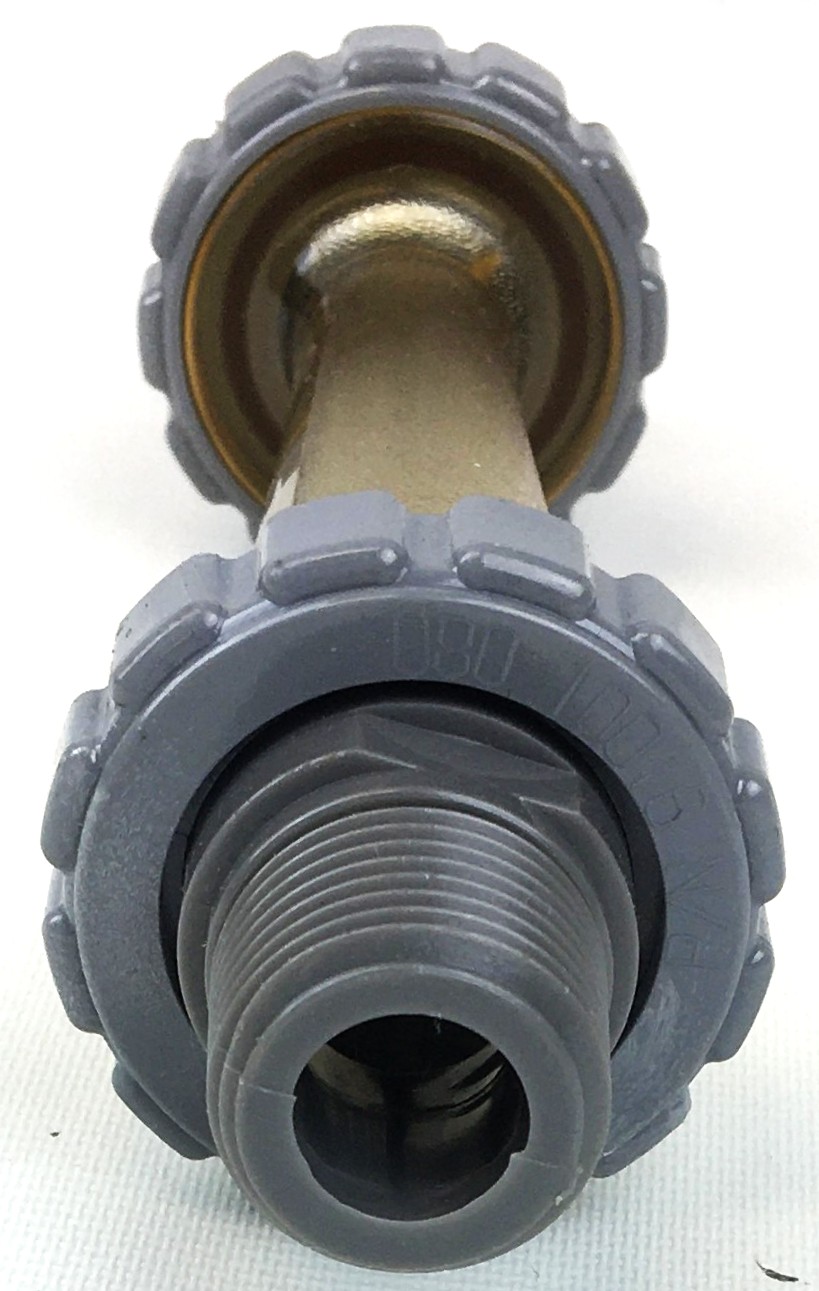 Used Blue-White F-44376 In-Line Variable Area Flow Meter (0.75 to 7.5 LPM)