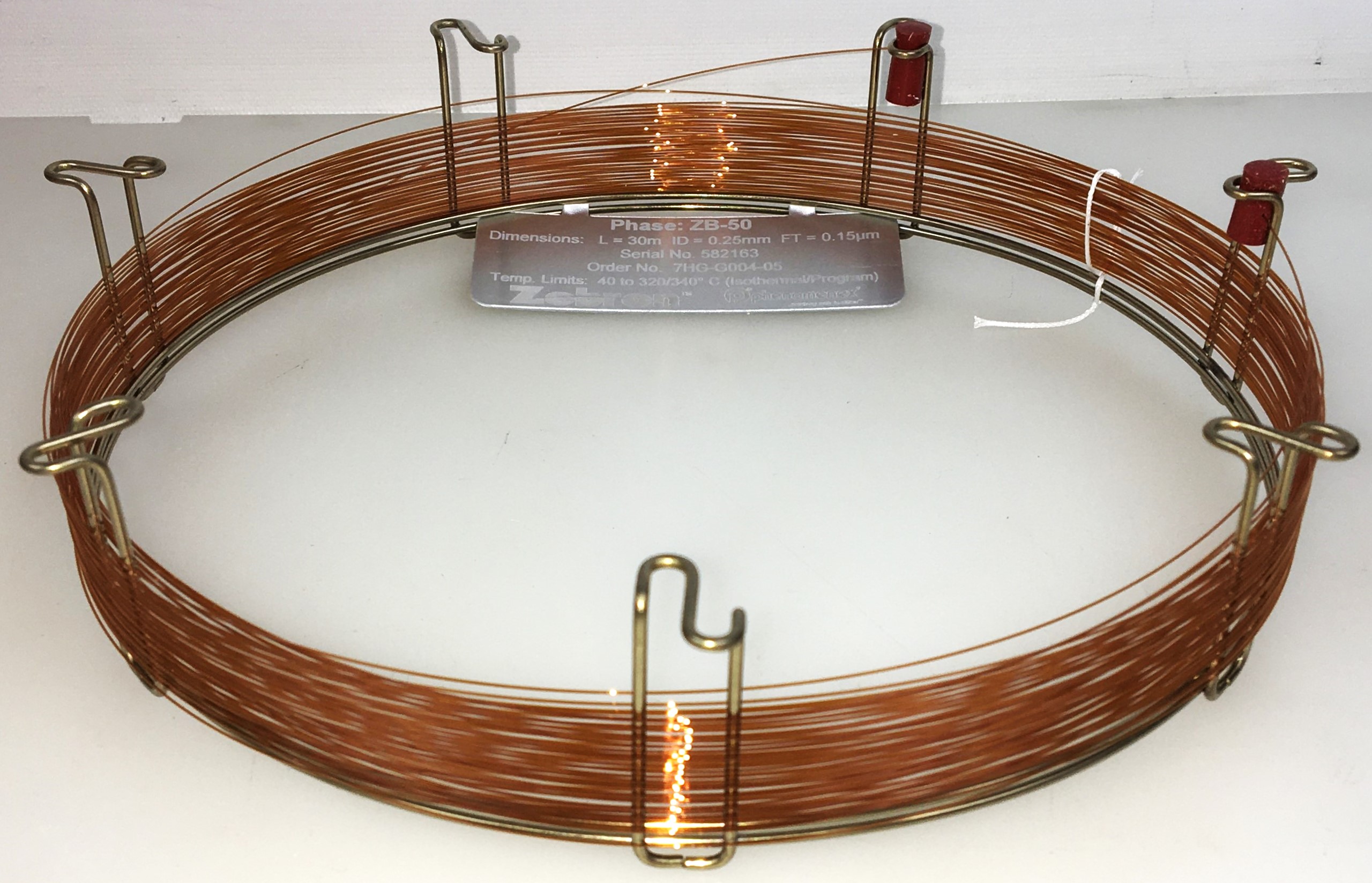 New open box Zebron ZB-50 (7HG-G004-05) Capillary Column (30M x 0.25mm ...