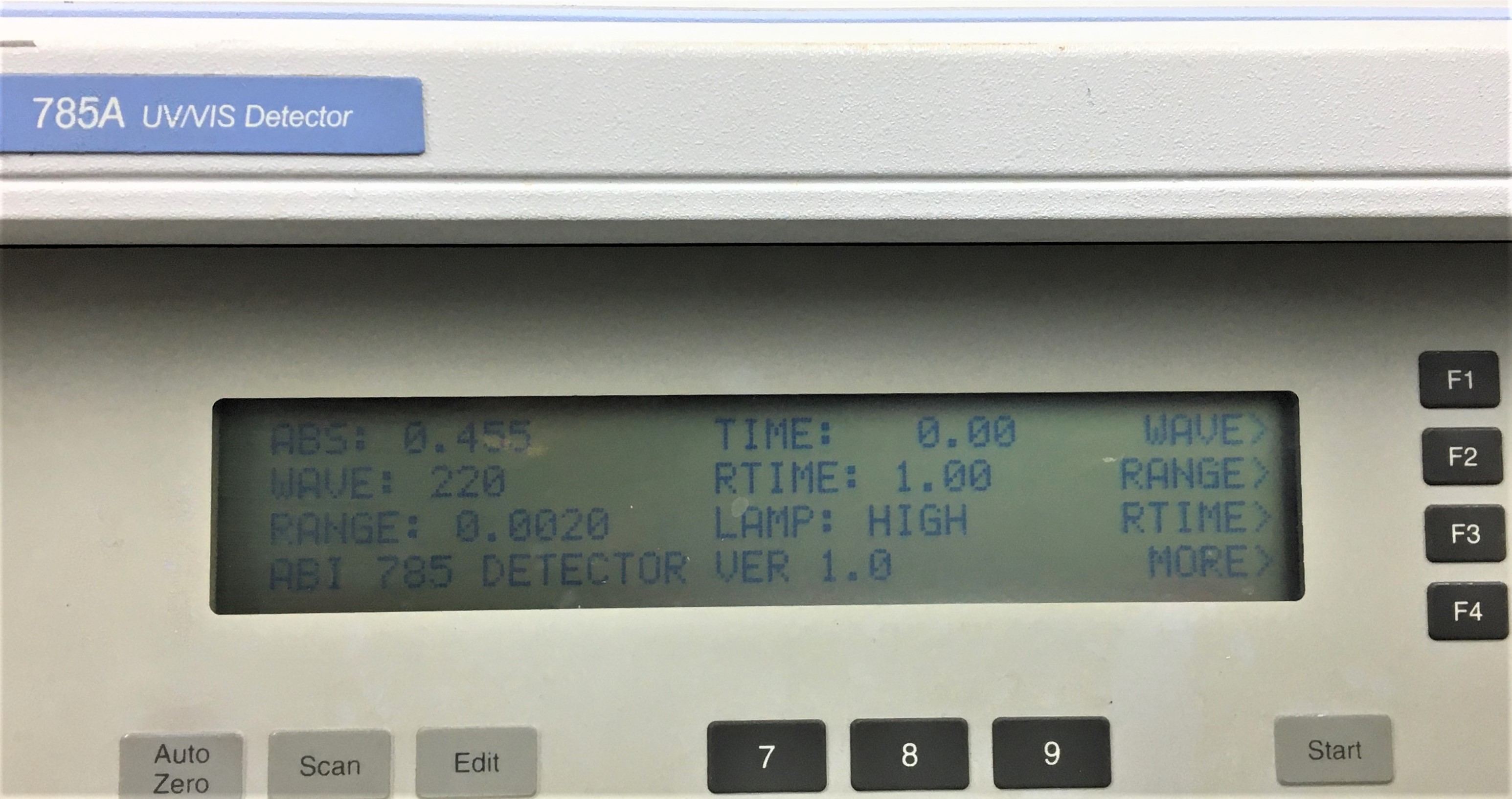 Used Perkin Elmer 785A UV-Visible Detector