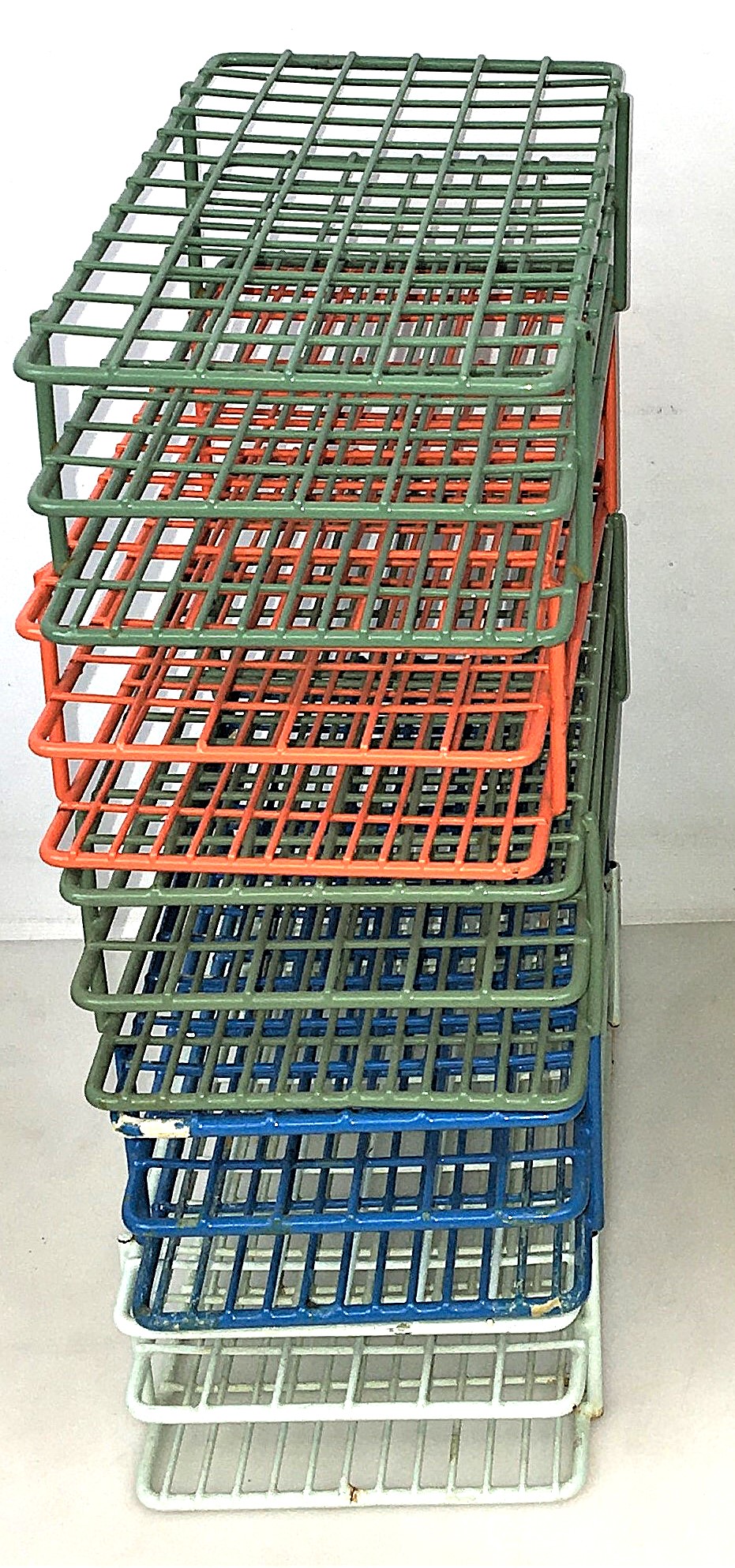 Used Epoxy-Coated Wire Rack for Test Tubes or Centrifuge Tubes