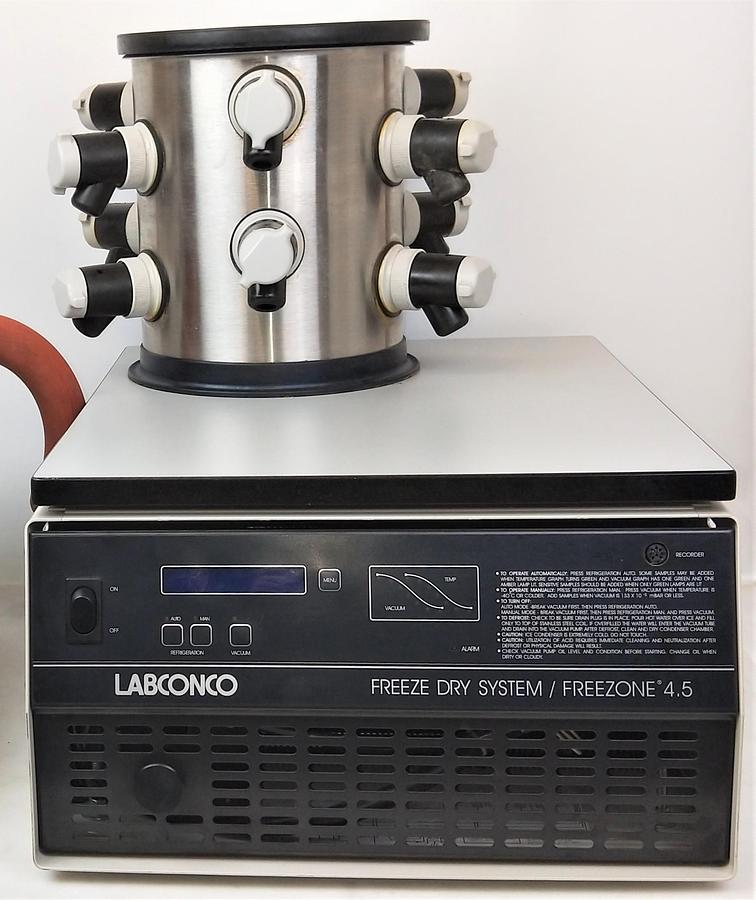Used Labconco FreeZone 4.5 Benchtop Freeze Dryer