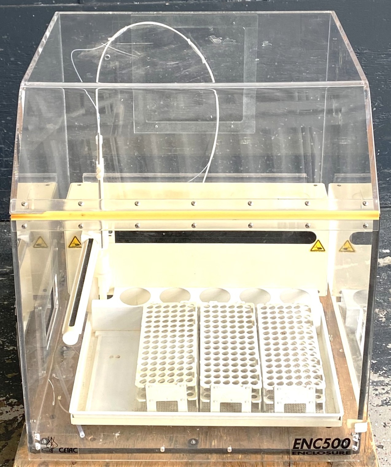 Used CETAC ASX-520 Random Access Autosampler with ENC-500 Enclosure