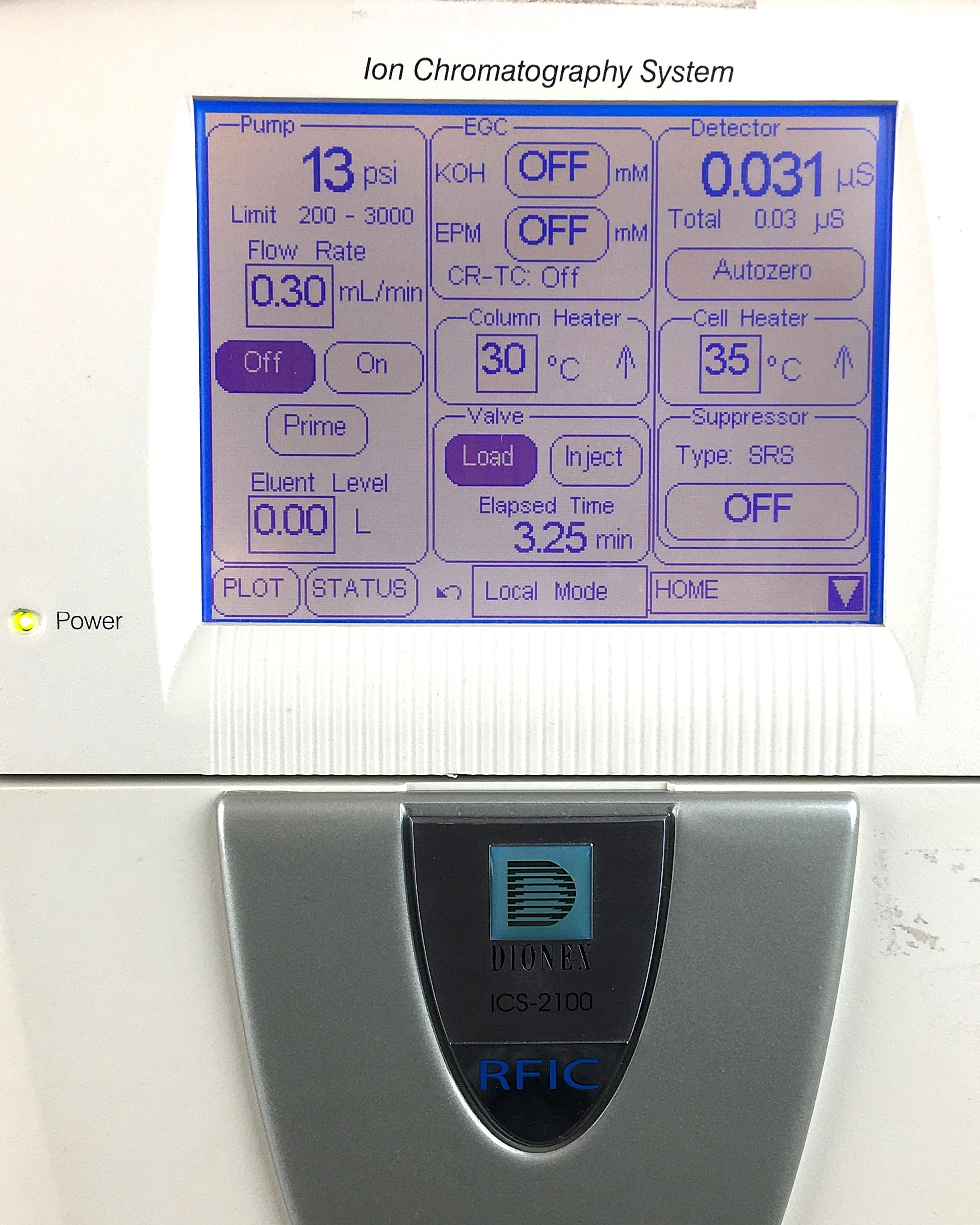 Used Dionex ICS-2100 Ion Chromatograph