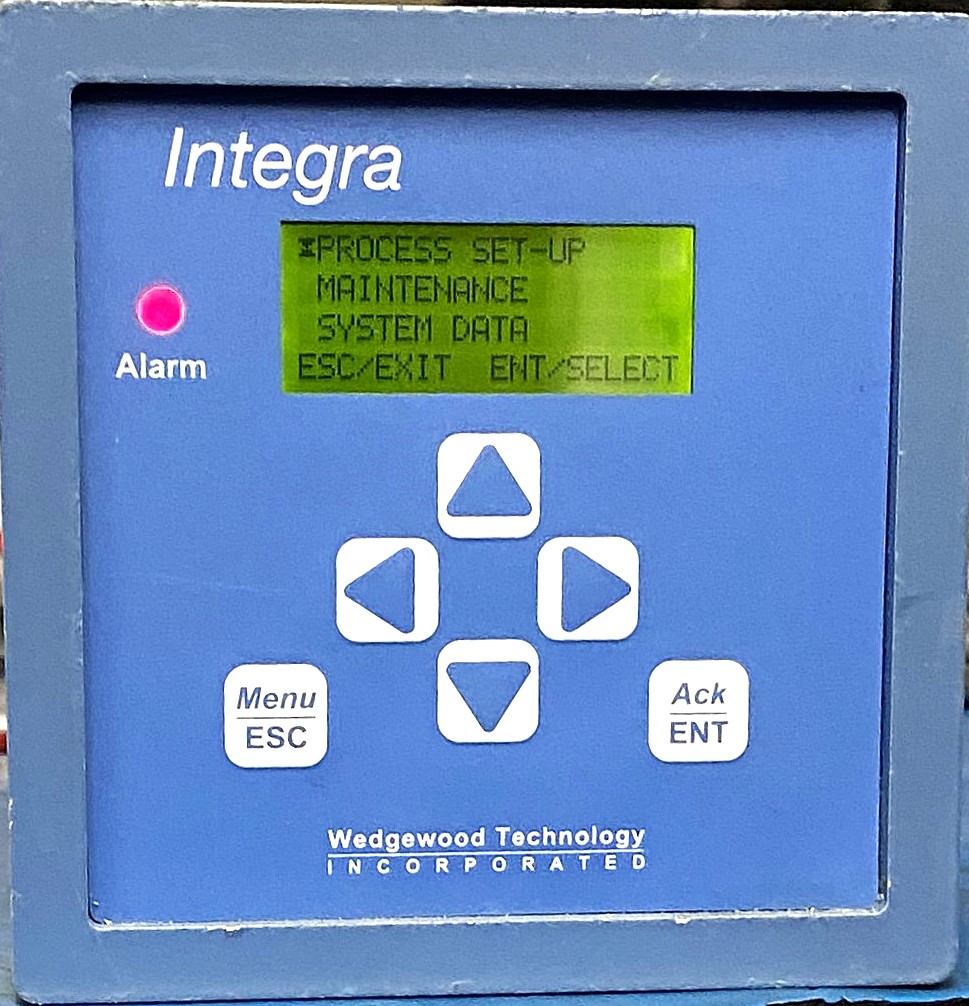 Used Wedgewood Integra INTDU1 UV Analyzer Controller