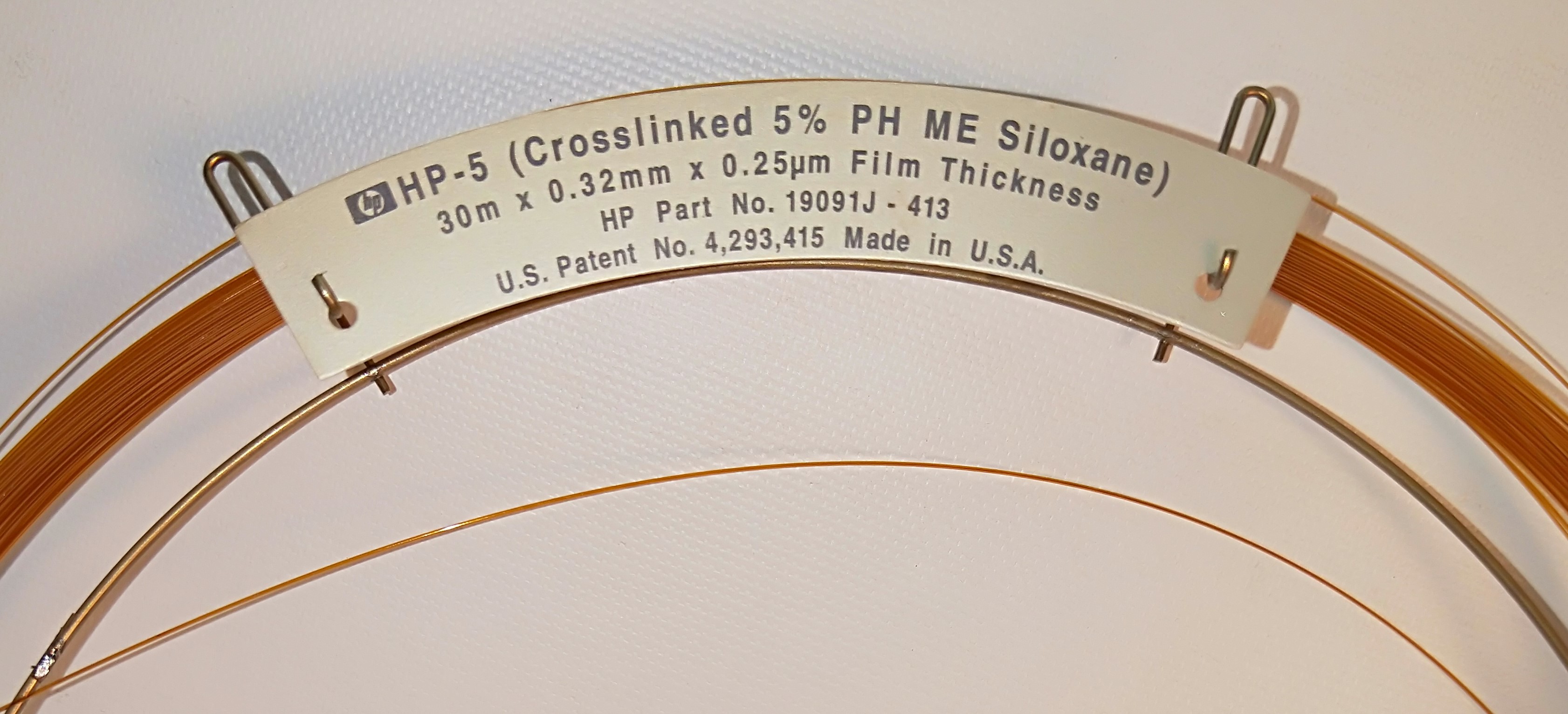 Used Agilent HP-5 (19019J-413) Capillary Column (30M x 0.32mm x 0.25µm)