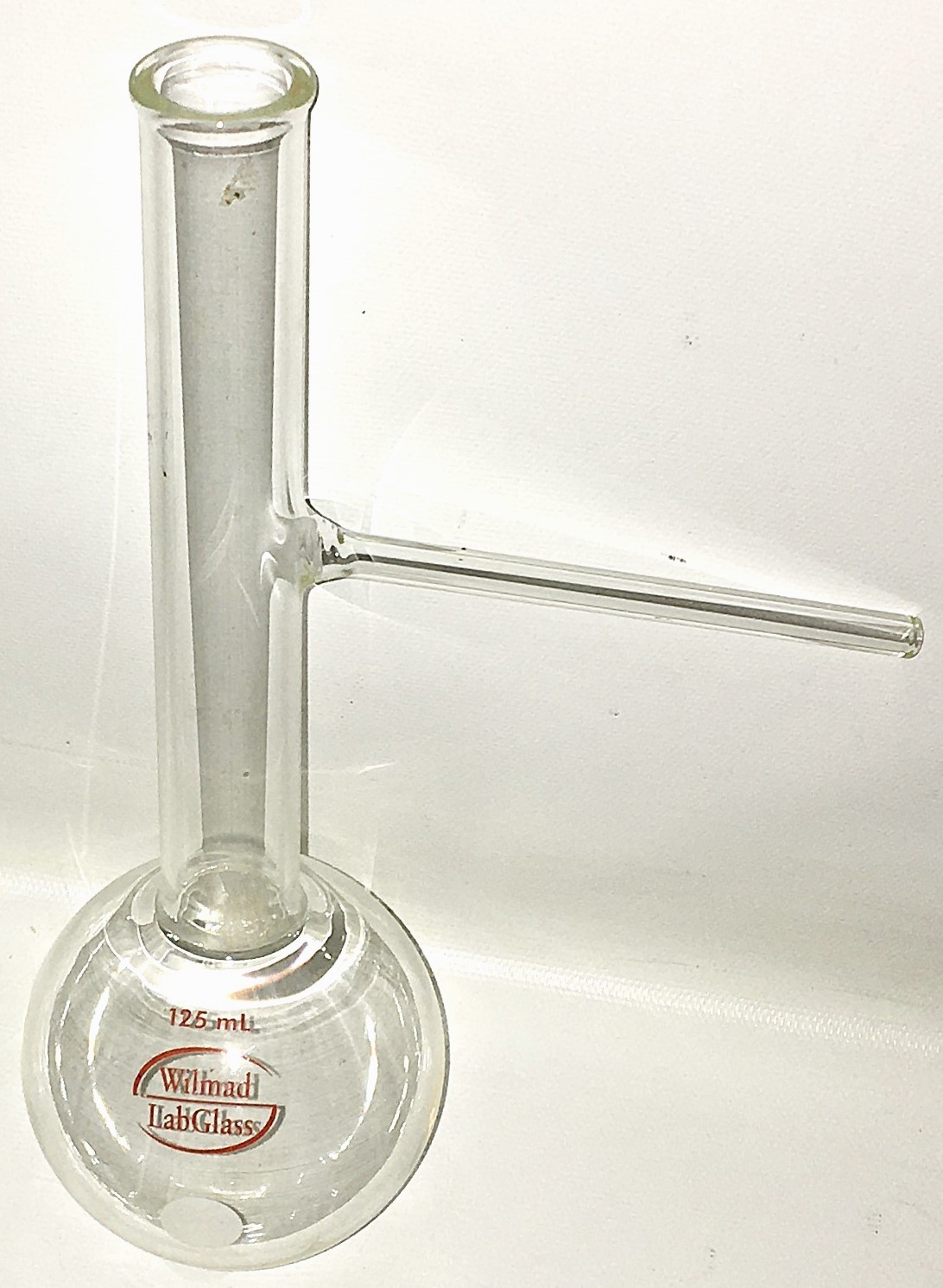 Used Corning PYREX 4620 (and Equivalent) 125mL Engler Distilling Flask