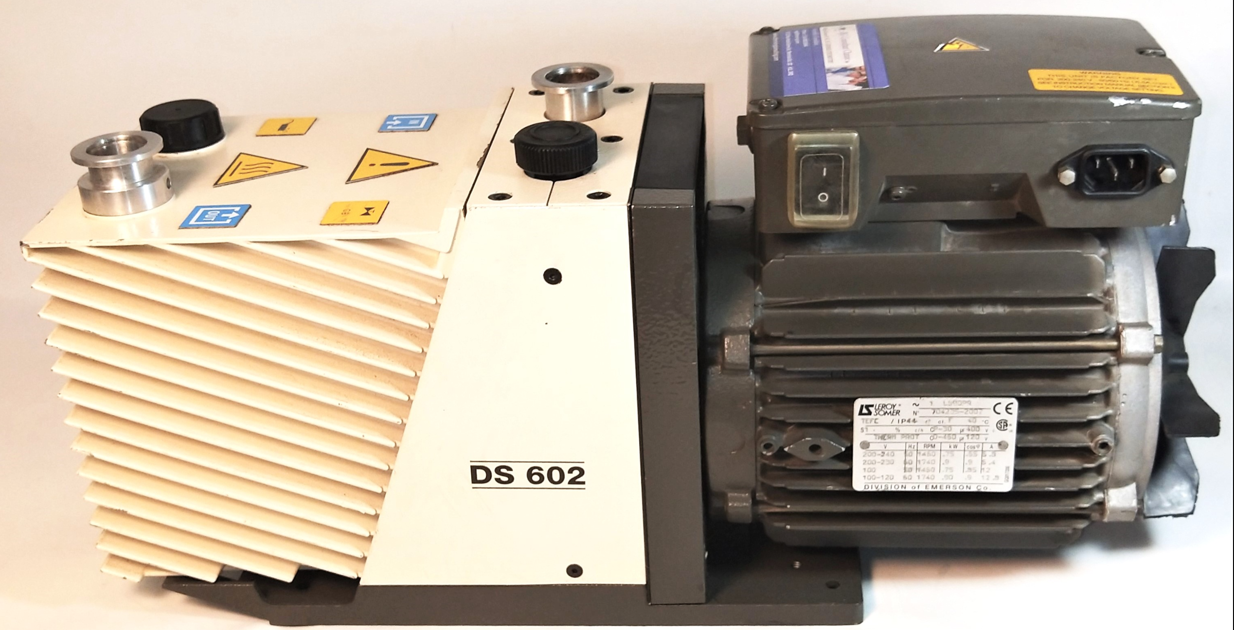Used Varian (Agilent) DS 602 Rotary Vacuum Pump (17.6cfm)