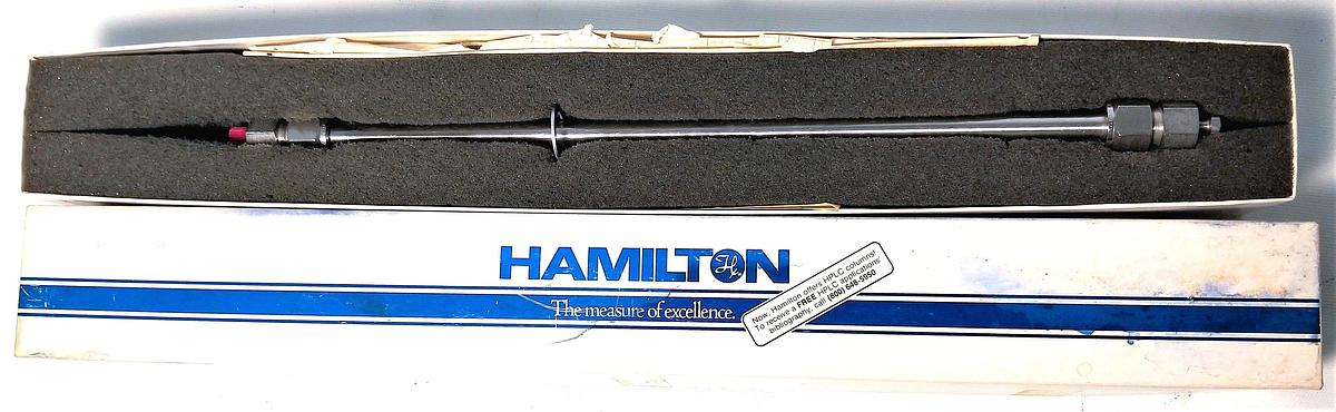 Used Hamilton HC-75 (Ca+2) Cation Exchange HPLC Column (30.5 cm x 7.8 mm x 9um)