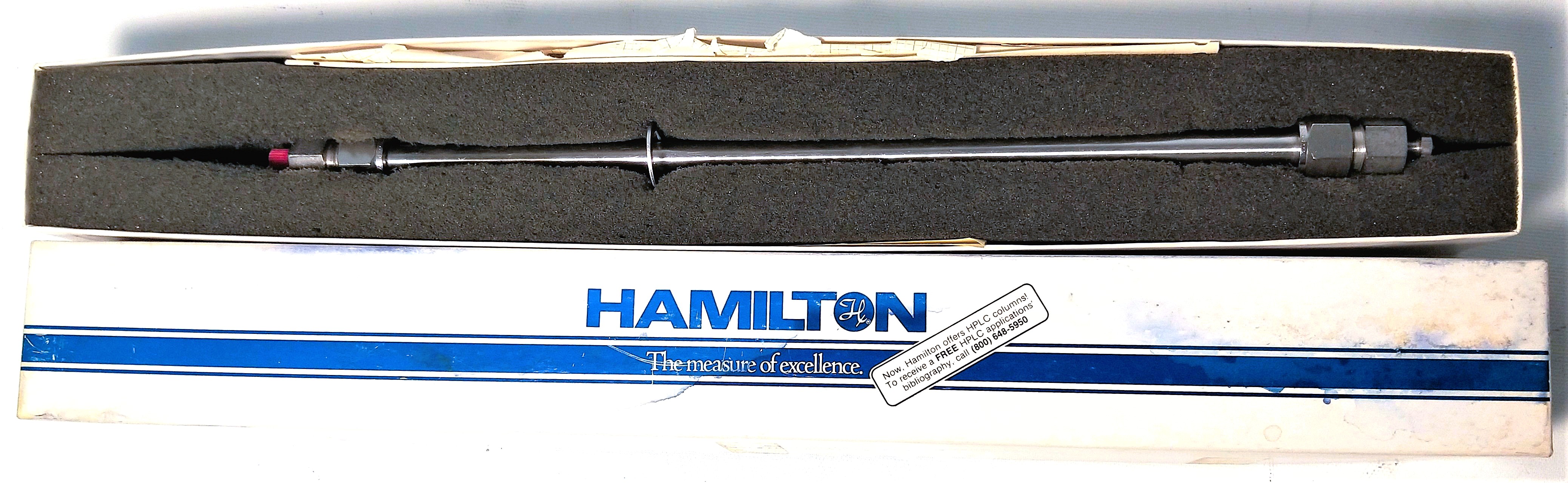 Used Hamilton HC-75 (Ca+2) Cation Exchange HPLC Column (30.5 cm x 7.8 mm x 9um)