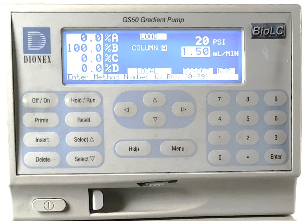 Used Dionex BioLC GS50 Gradient Pump
