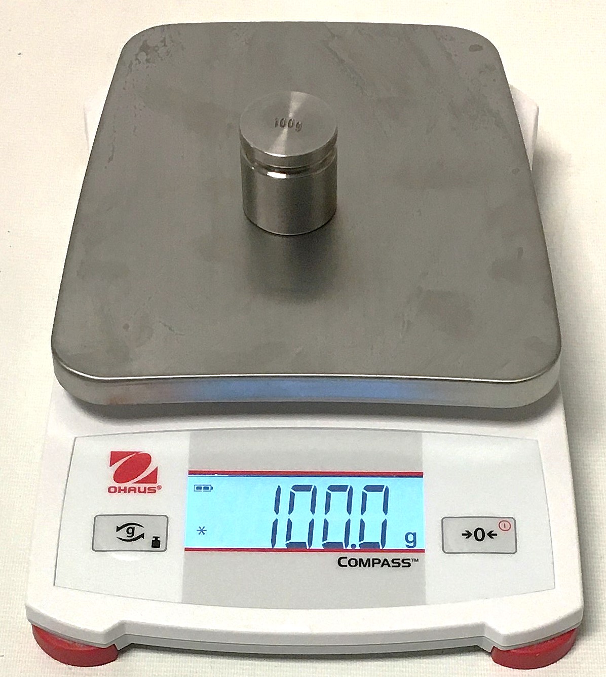 New Open Box Ohaus Compass CX1201 Portable Balance (1200g x 0.1g)