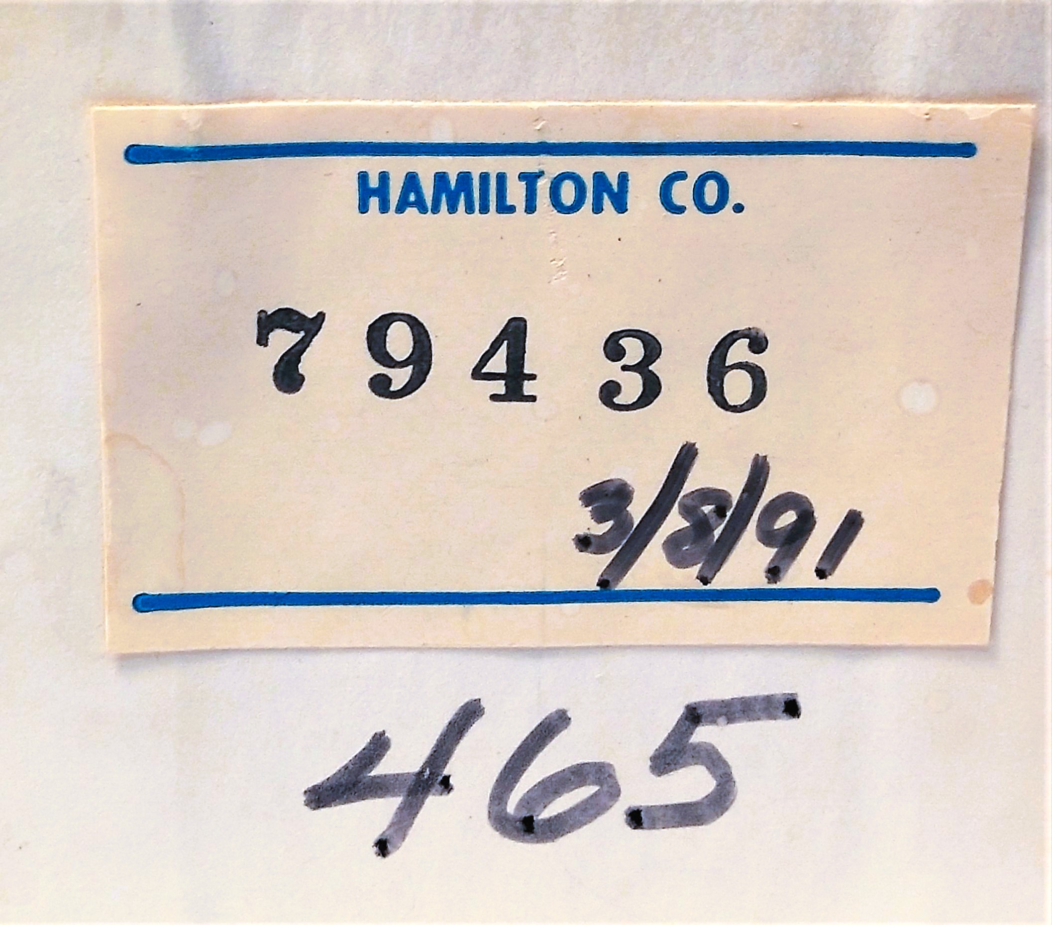 Used Hamilton HC-75 (Ca+2) Cation Exchange HPLC Column (30.5 cm x 7.8 mm x 9um)