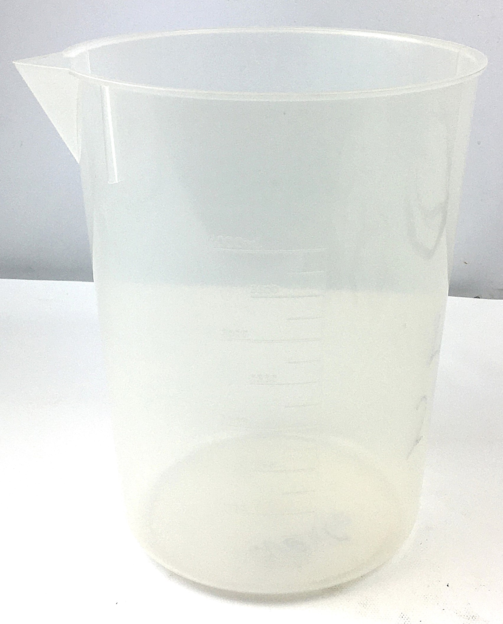 New Open Box Nalgene 1201-4000 Graduated Plastic Beaker - 4L