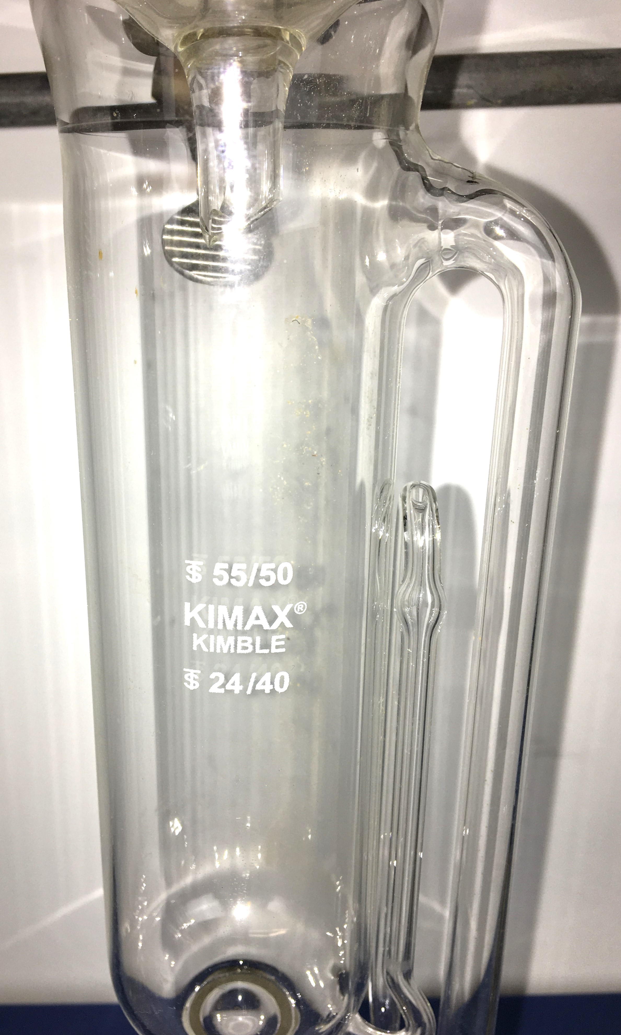 Used Electrothermal EME6 0500/CEBX1 Multi-Place Extraction Rack with Glassware