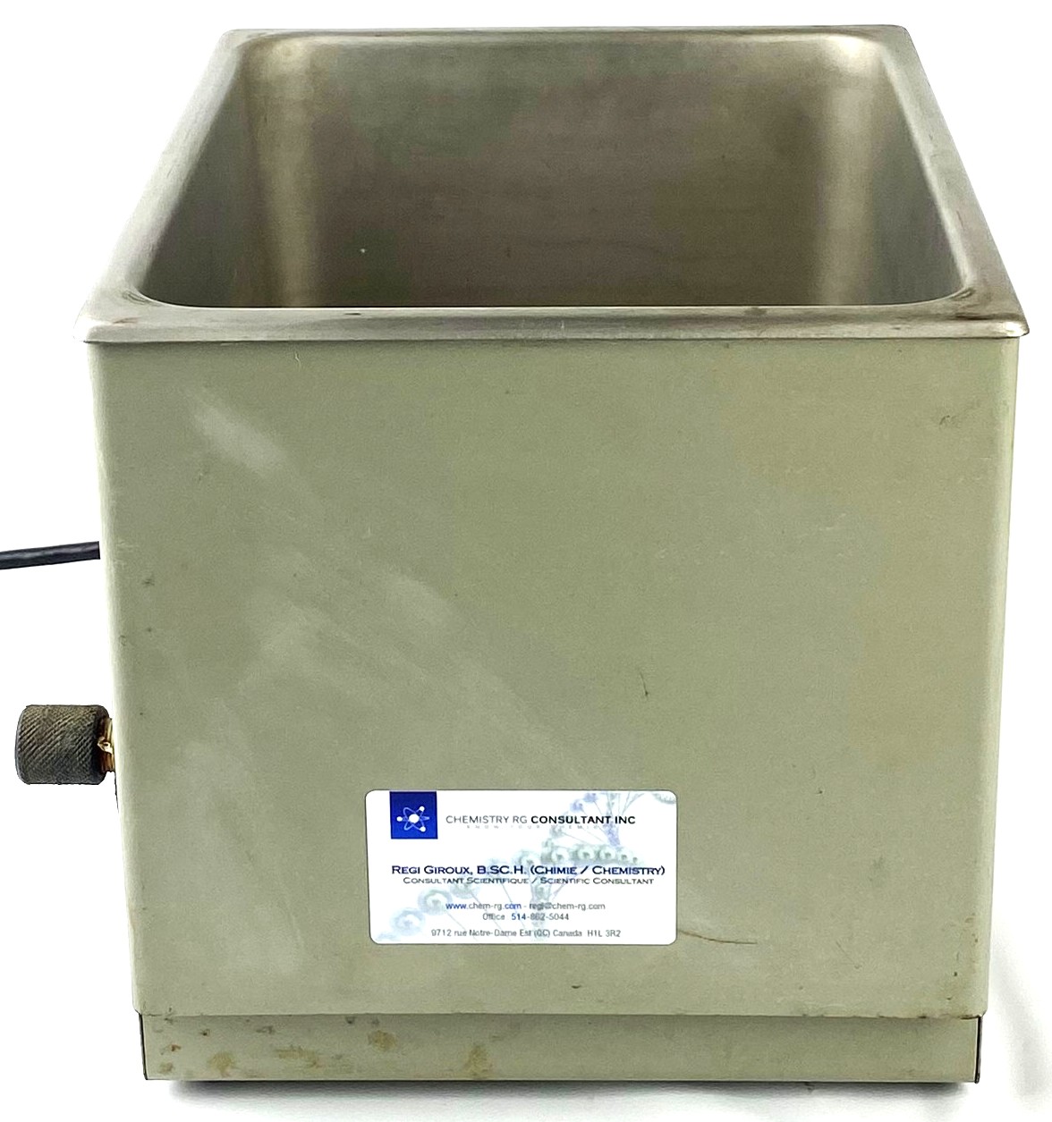 Used Bransonic B-52 Ultrasonic Cleaner (10L)