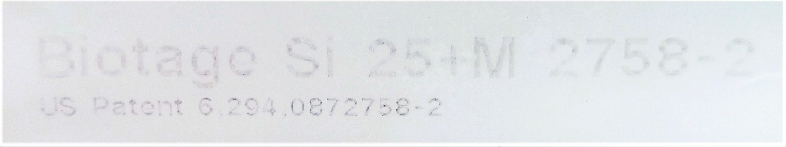 New Biotage SI 25+M Flash Cartridge (Pack of 10)