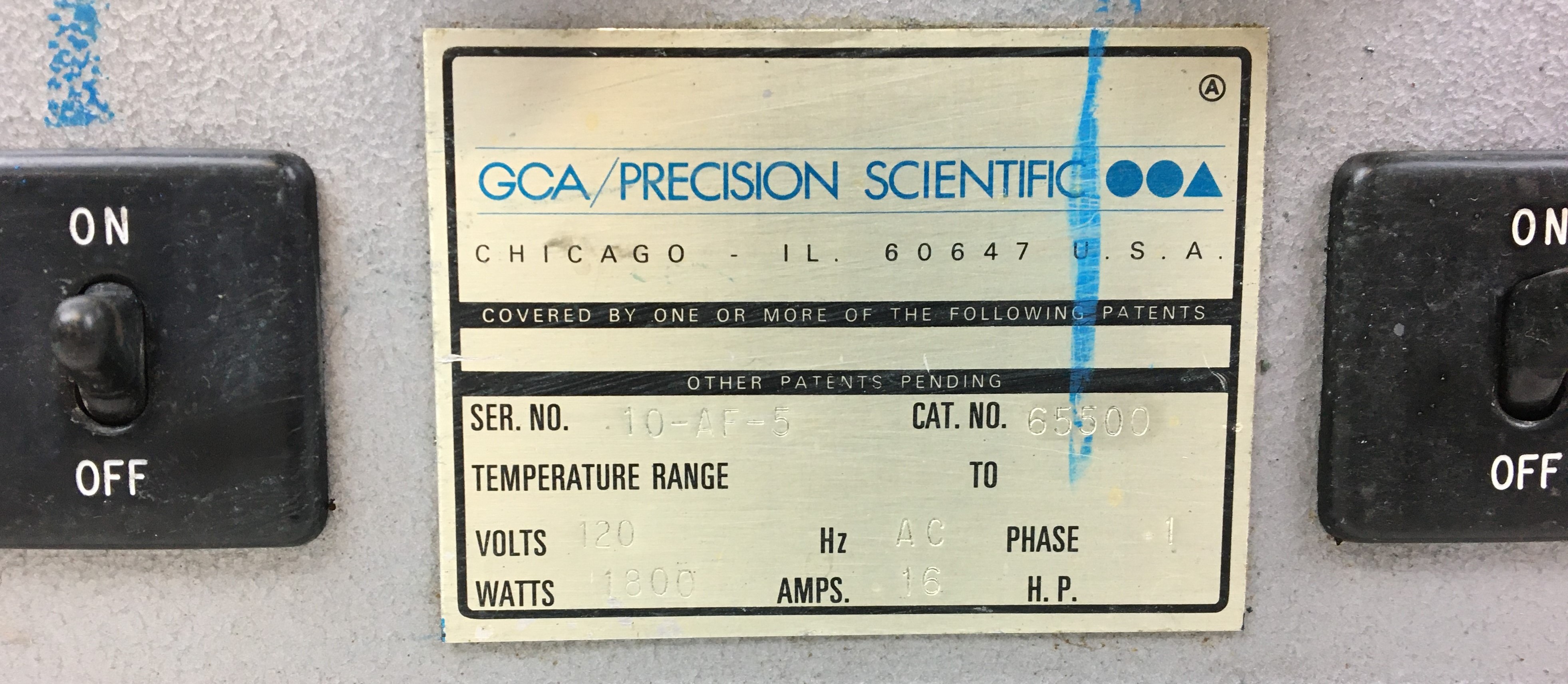 Used GCA / Precision Scientific Veri-Heat 65500 Multi-Place Extraction Heater