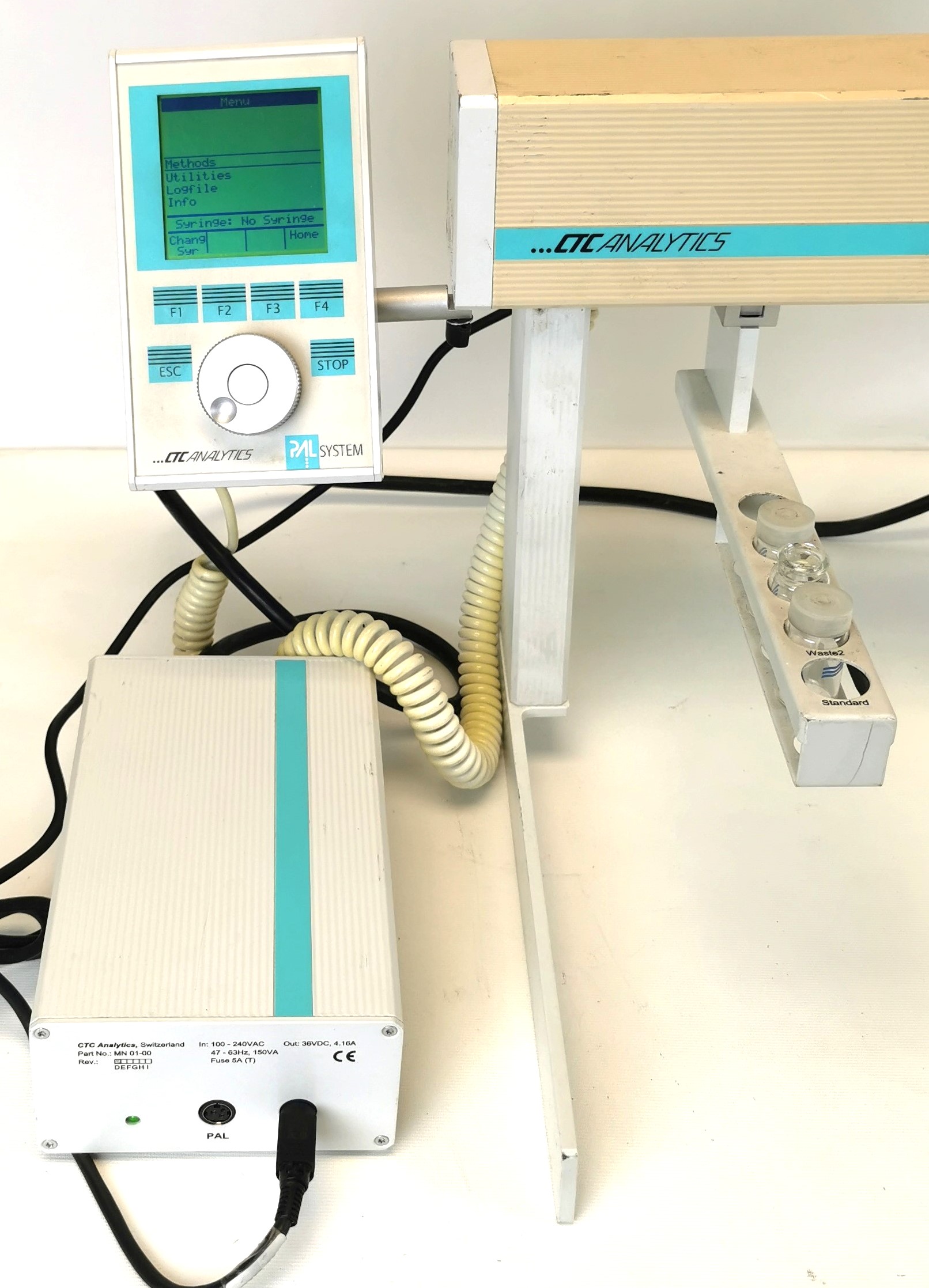 Used CTC Analytics GC PAL Automated Sample Injector System