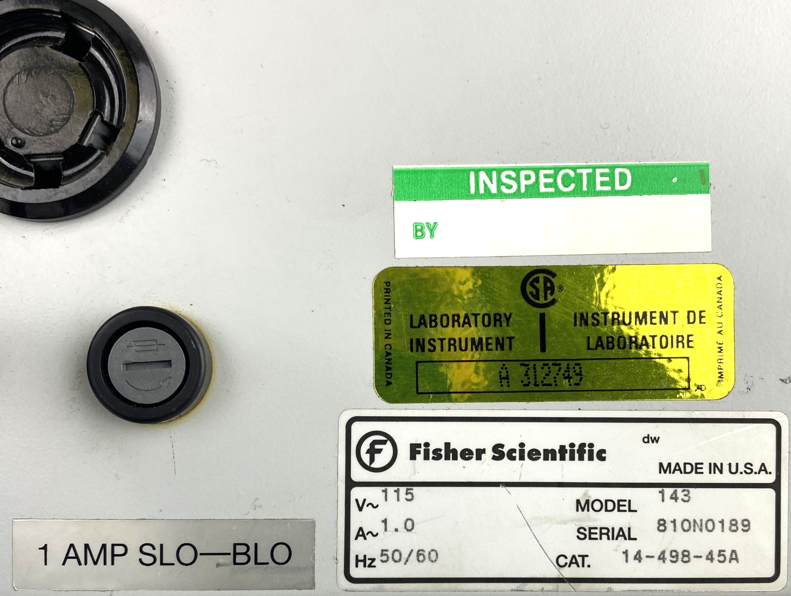 Used Fisher Dyna-Mix 143 Variable Speed Reversible Controller