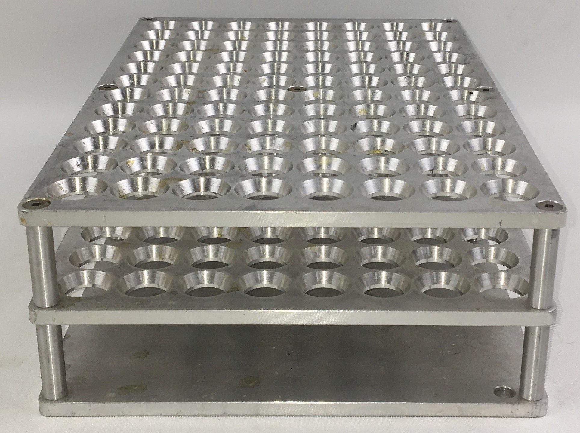 Used Merck 96-Place Mountable Vial Rack