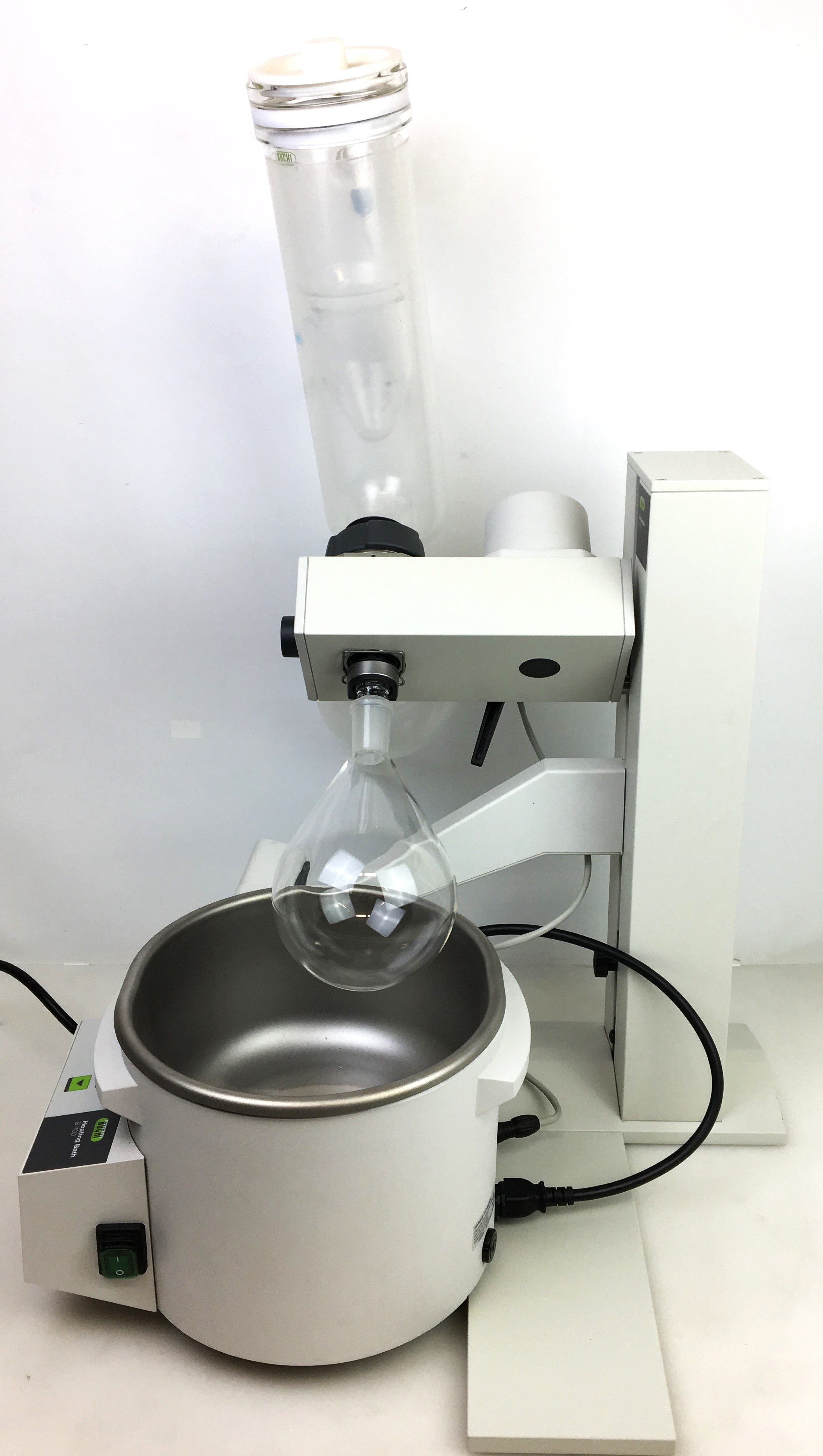 New Open Box Buchi Rotavapor R-100 Rotary Evaporator with B-100 Bath - COMPLETE