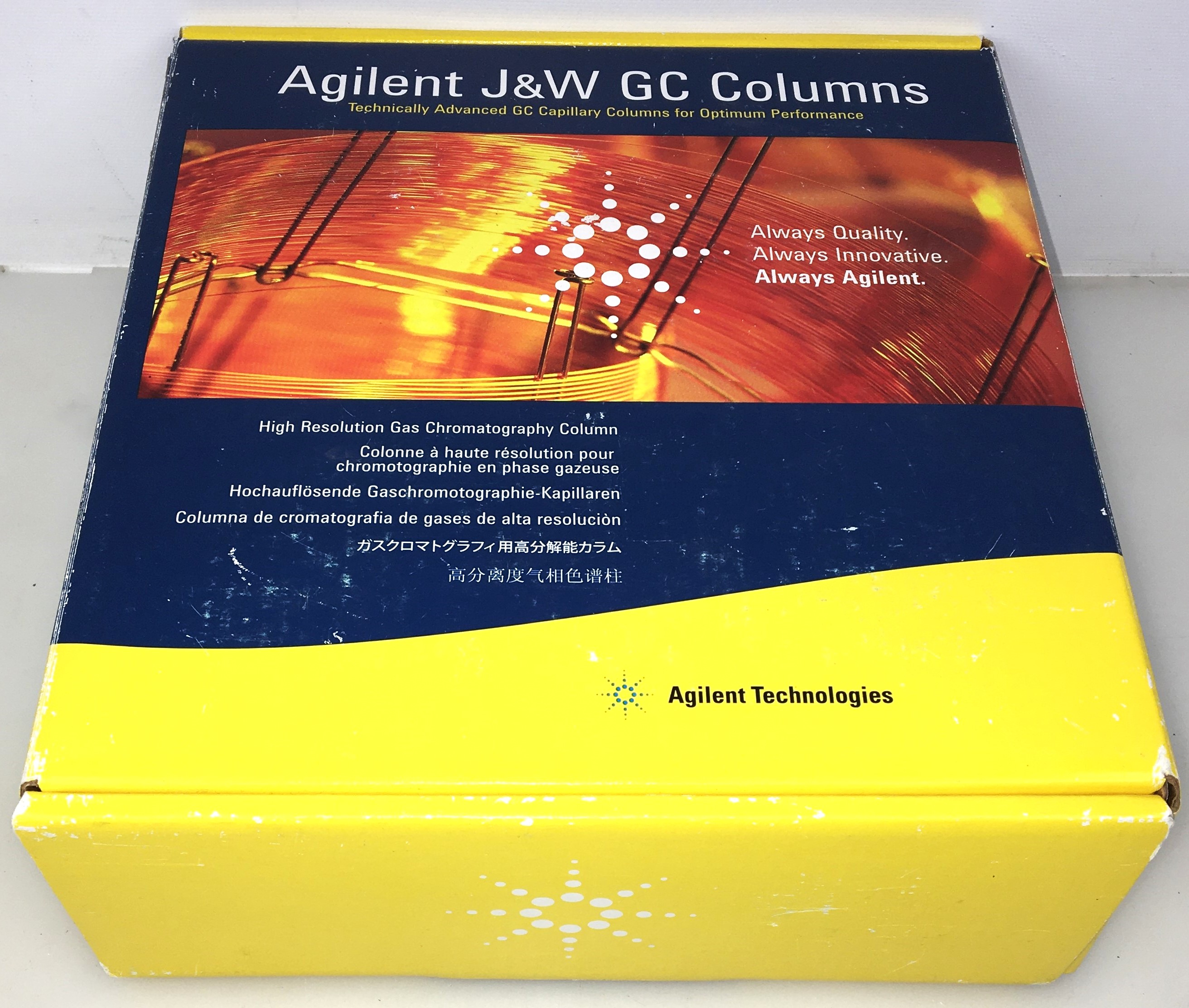 New Open Box Agilent HP-5 (19019J-413) Capillary Column (30M x 0.32mm x 0.25µm)