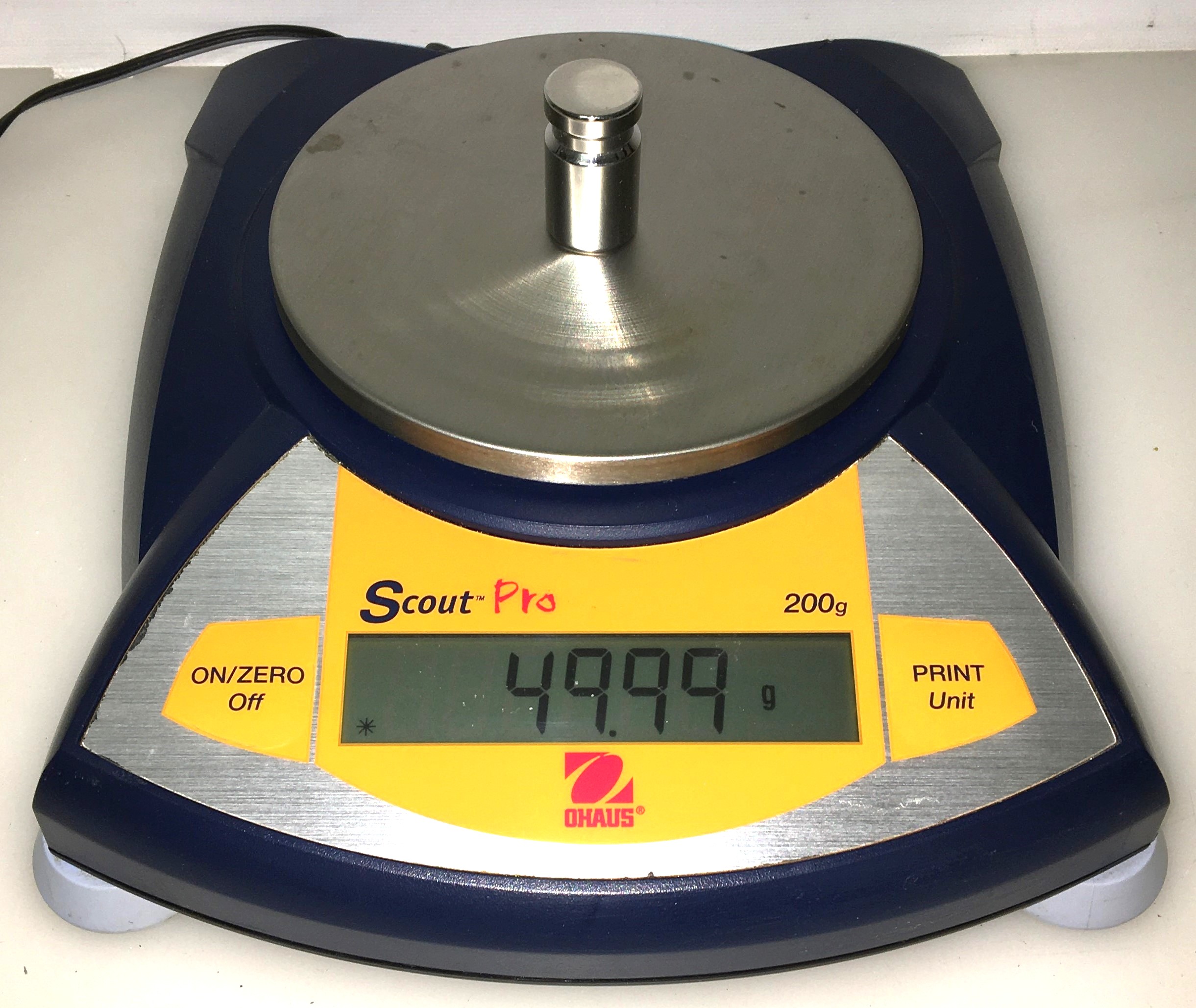 Used Ohaus Scout Pro SPE202 Portable Balance (200g x 0.01g)