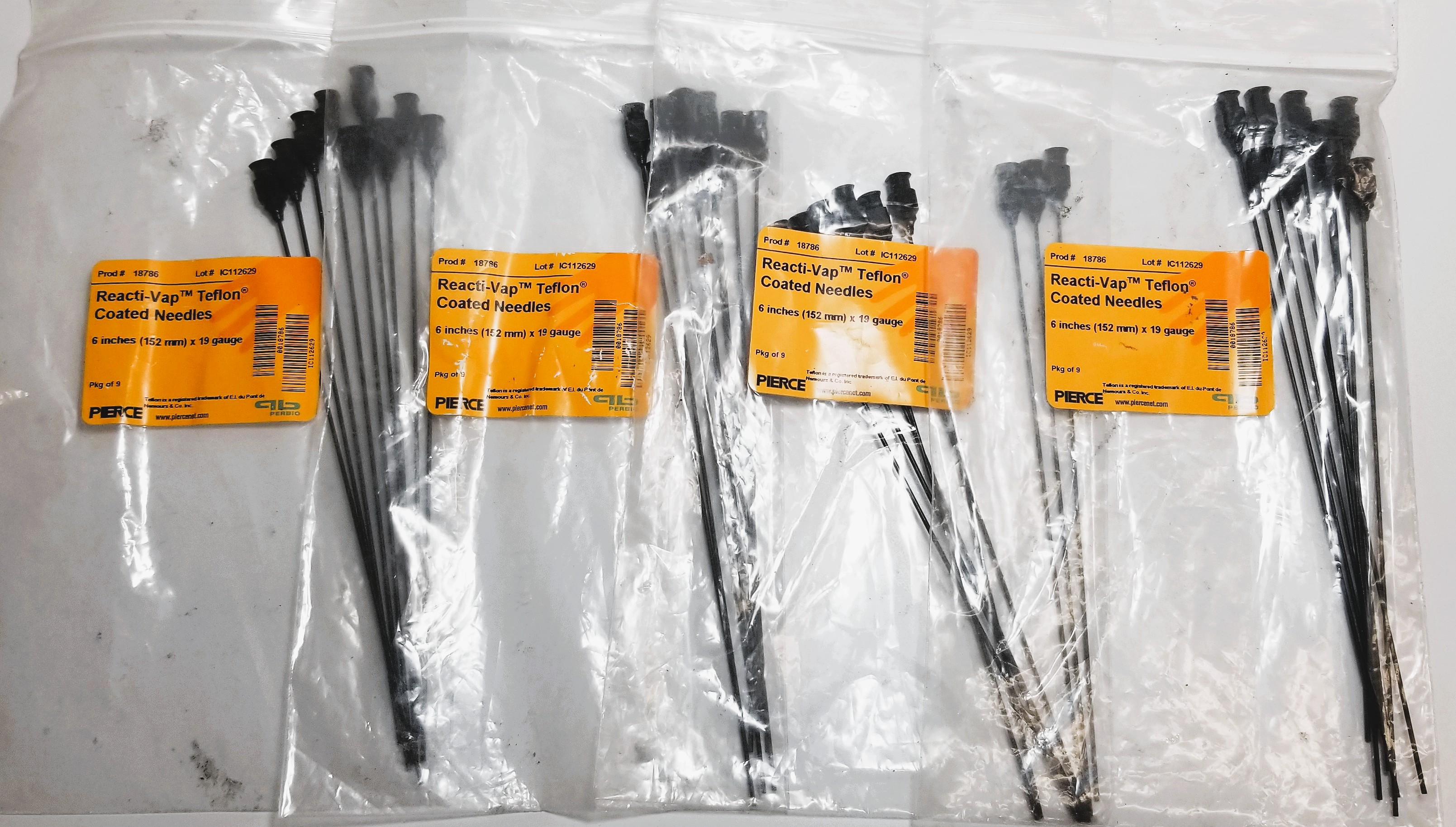 New Open Box Pierce Reacti-Vap 18786 Teflon-Coated Needles for Evaporation Unit (Pack of 9)