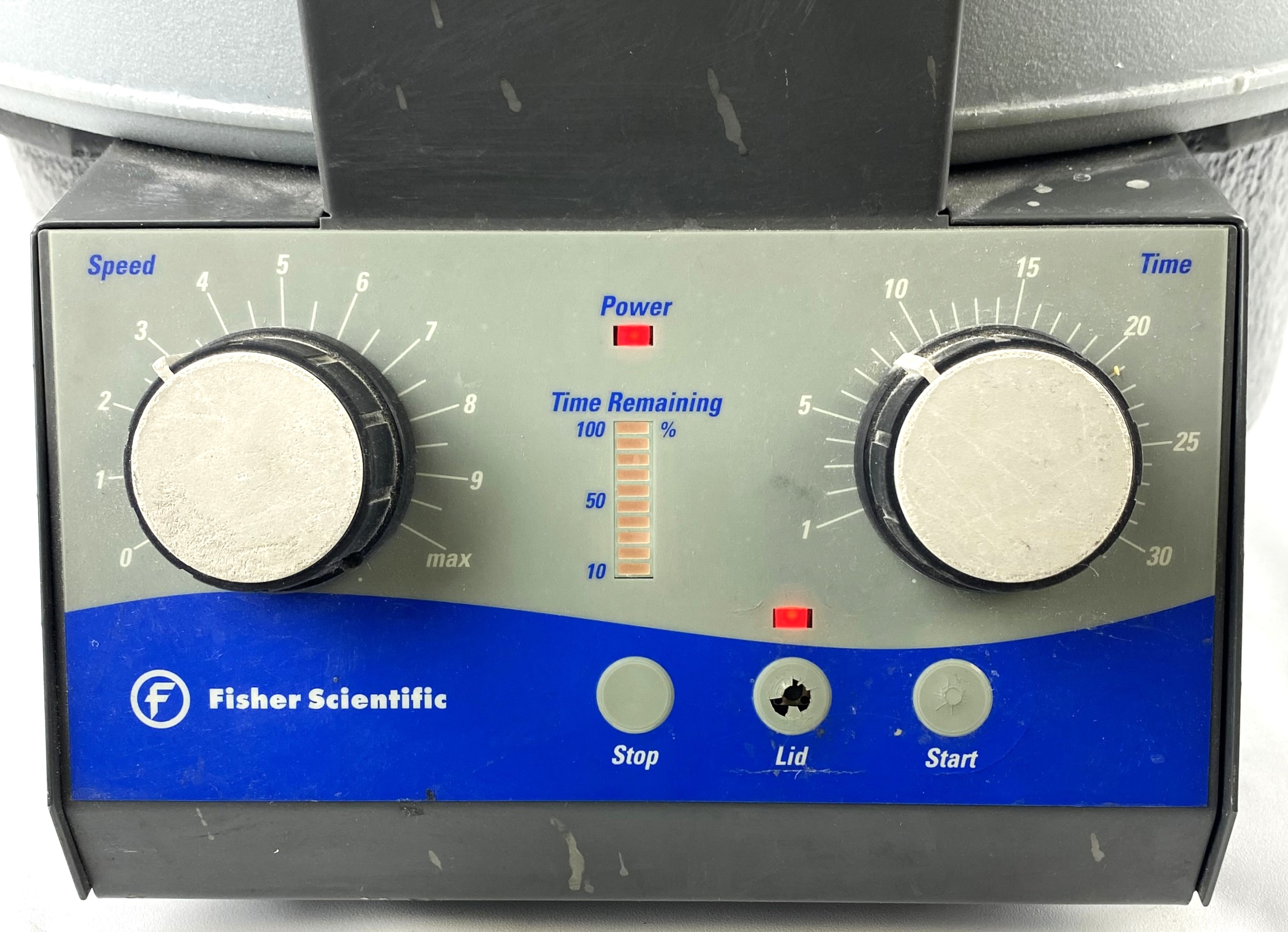 Used Fisher Centrific 225A Centrifuge with IEC 801 Fixed-Angle Rotor (6 x 50mL)