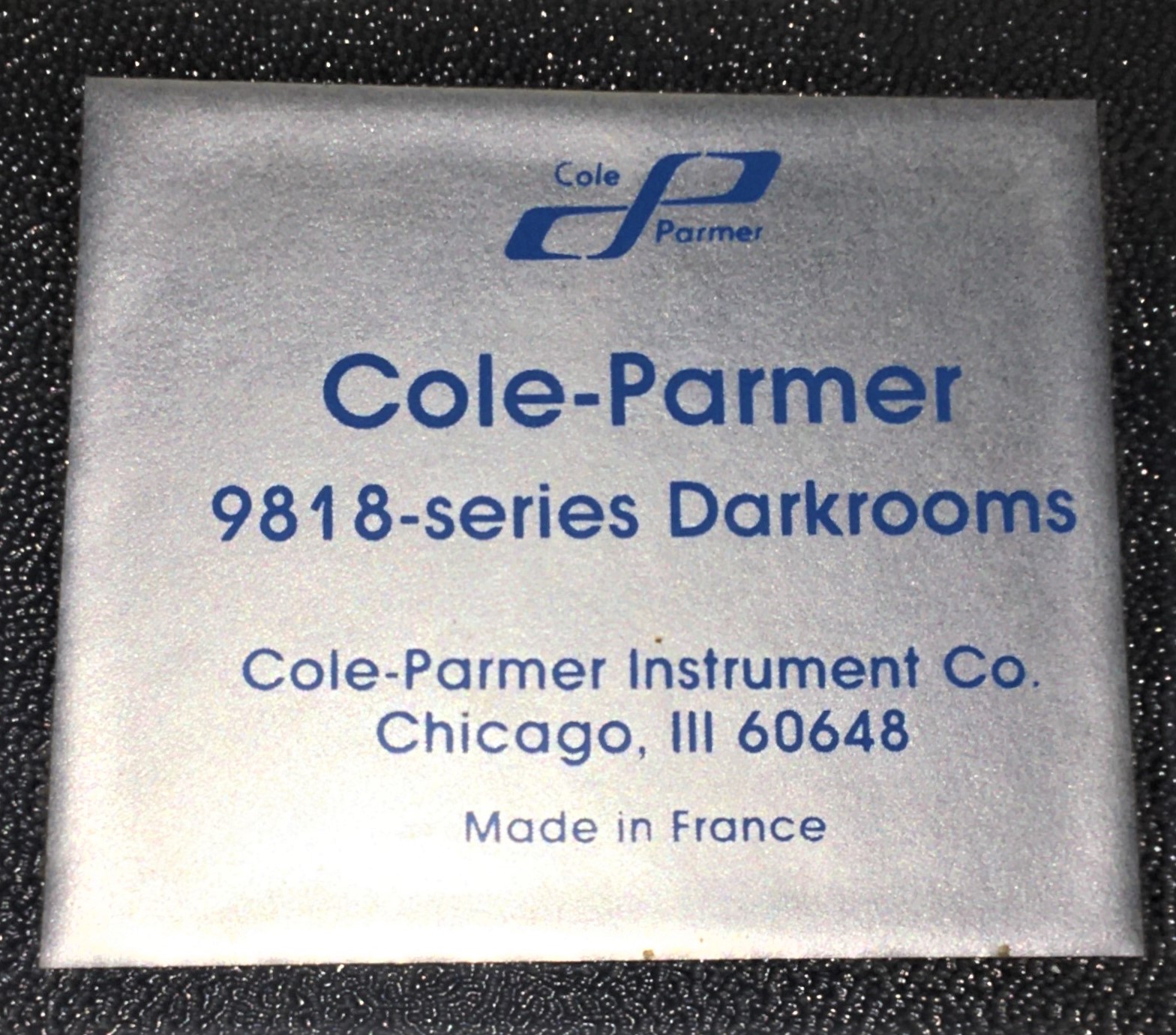 Used Cole-Parmer 9818 Series Darkroom Chromatography Viewer