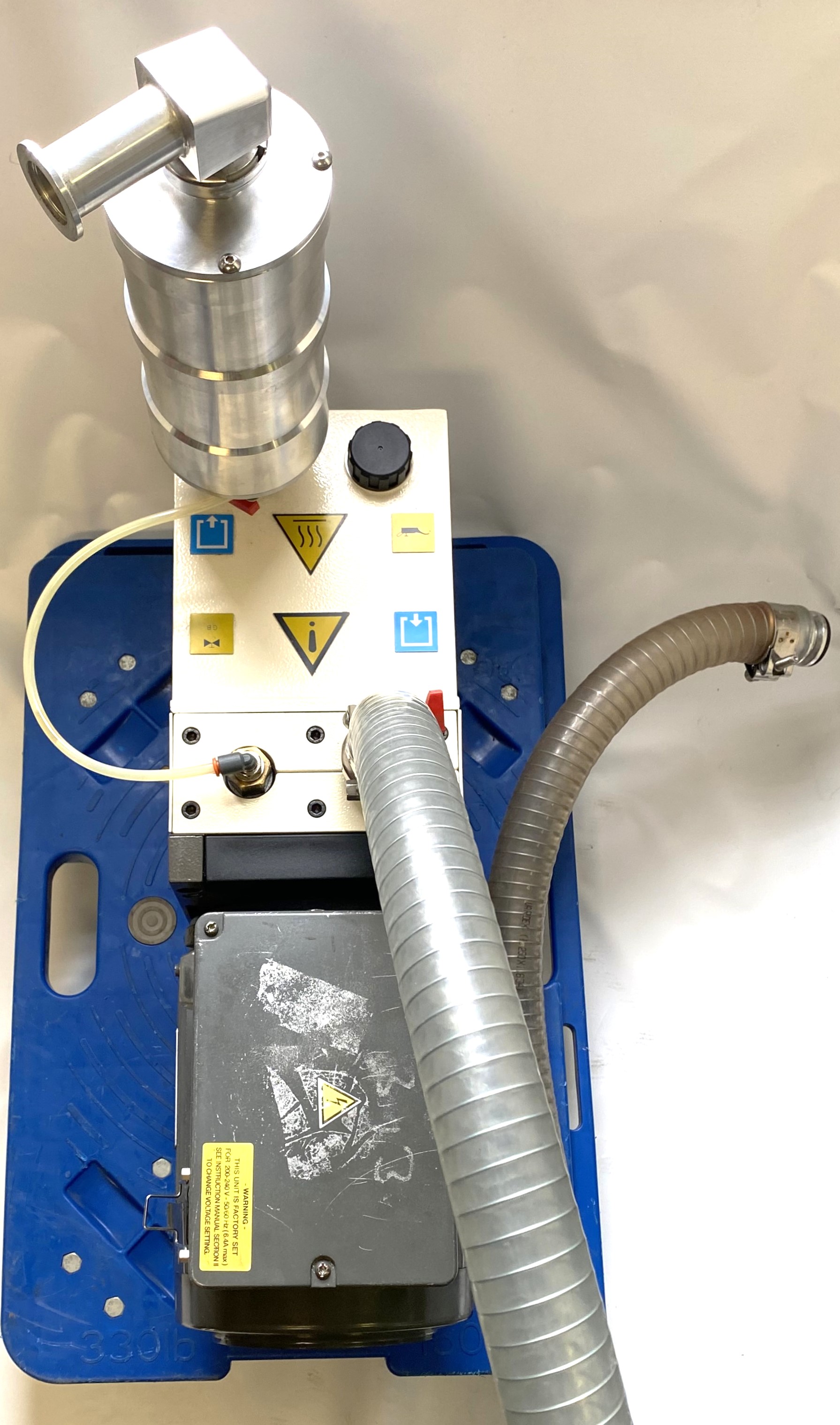 Used Varian (Agilent) DS 602 Rotary Vacuum Pump with Varian Oil Filter (17.6cfm)