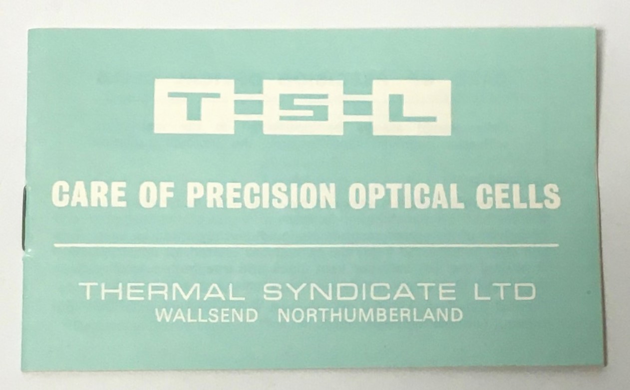 Used TSL 1464051 Glass Micro Cuvette with Stopper - 7 mL (Pack of 2)