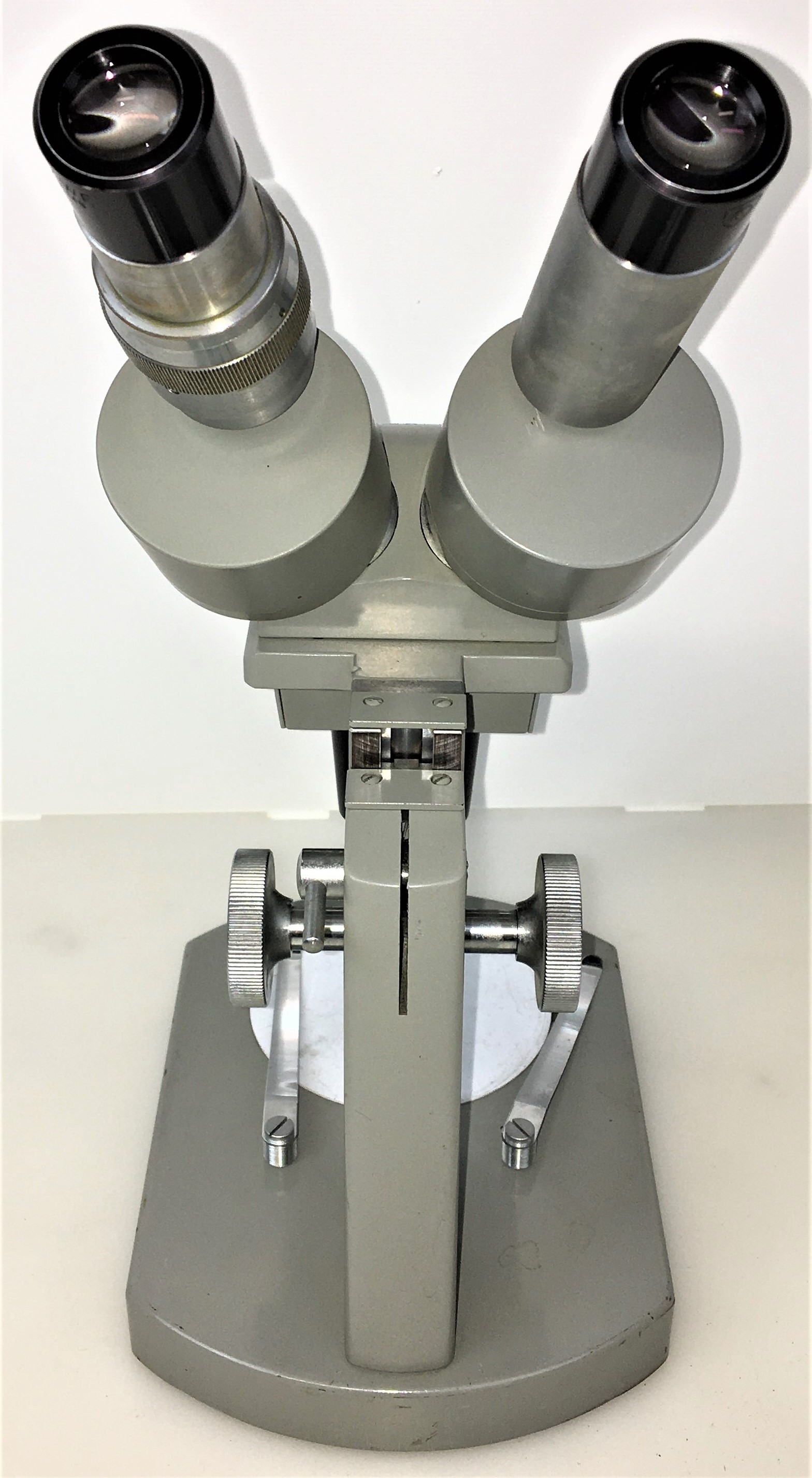 Used Precision Optics Lumex Stereo Microscope with Wooden Case