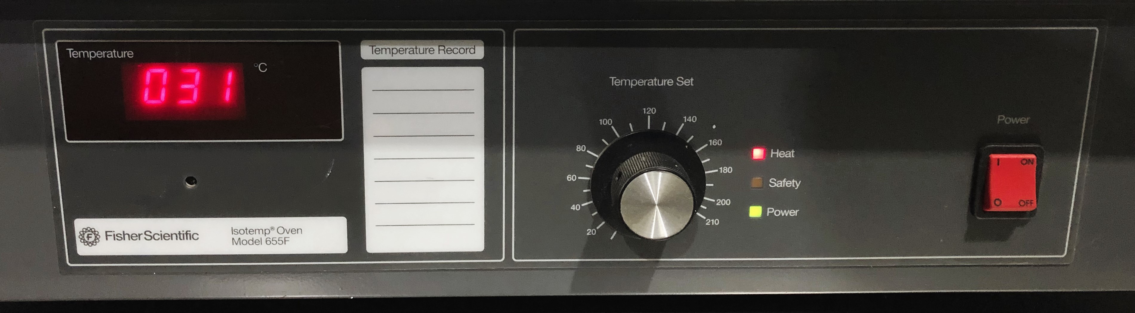 Used Fisher Isotemp 655F Forced-Air Oven (5 Cu-Ft)