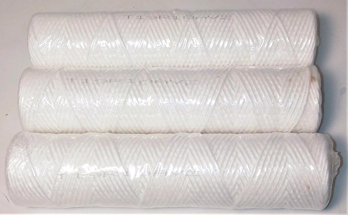 New Parker Fulflo Honeycomb 10μm Filter Cartridges - P/N T19R10AVZ (Pack of 3)