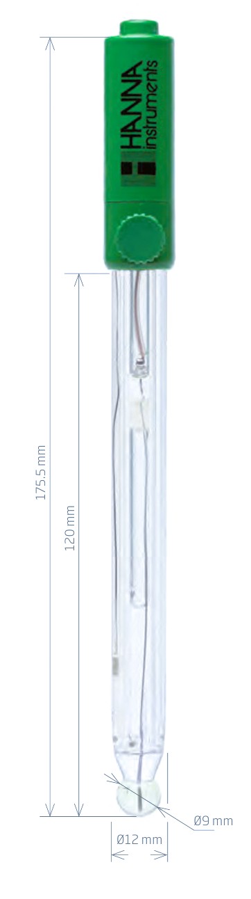 New Hanna HI 1143B Combination BNC Glass Electrode