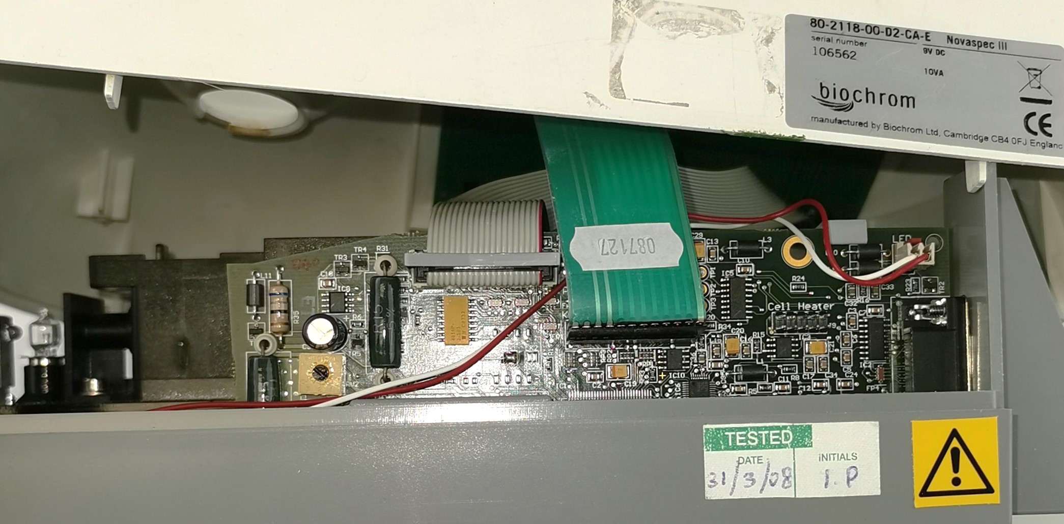 As is Biochrom Novaspec III Visible Spectrophotometer (330 to 830nm)