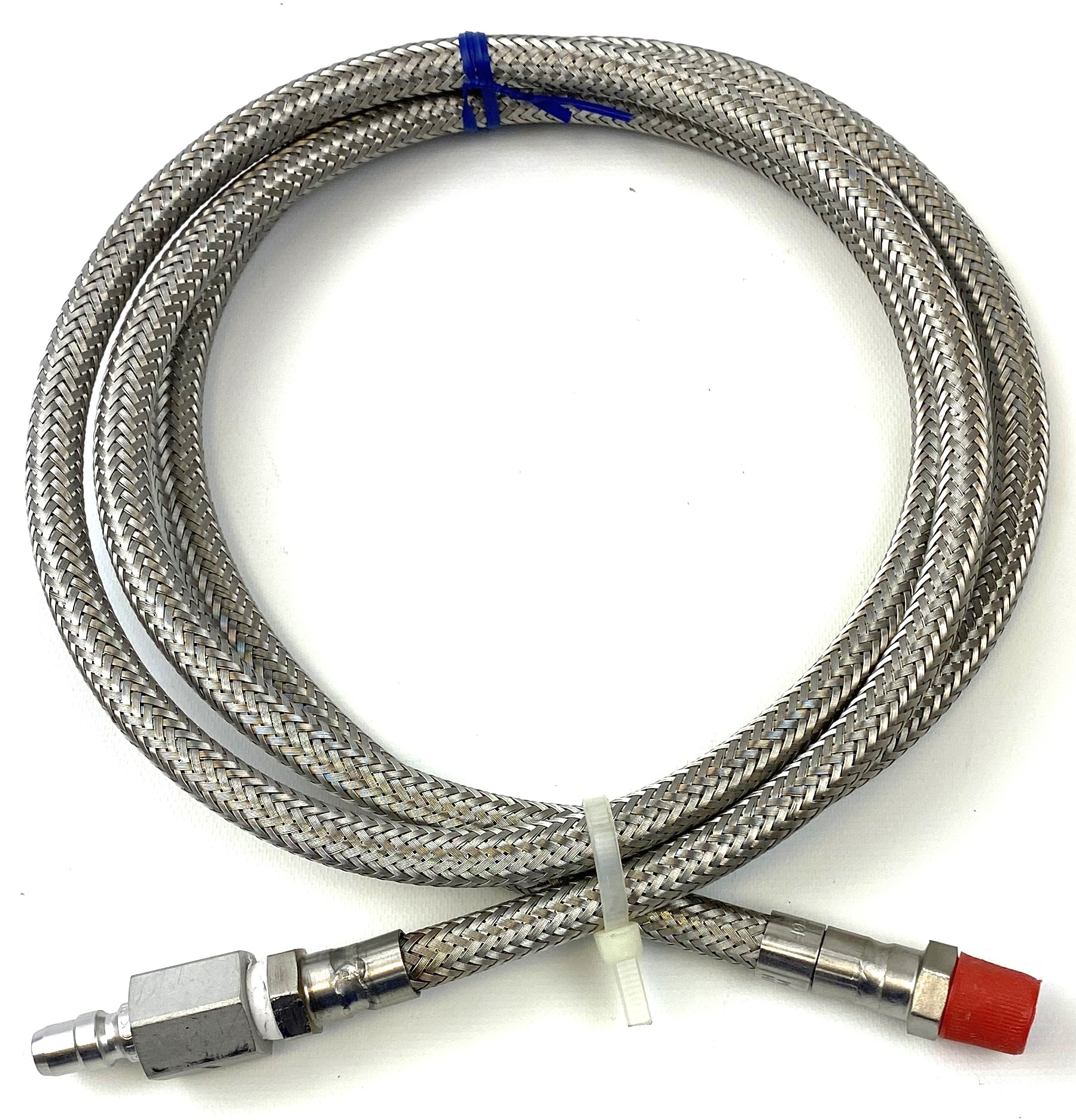New Open Box Swagelok FX Series Double-Braided High Pressure Metal Hose