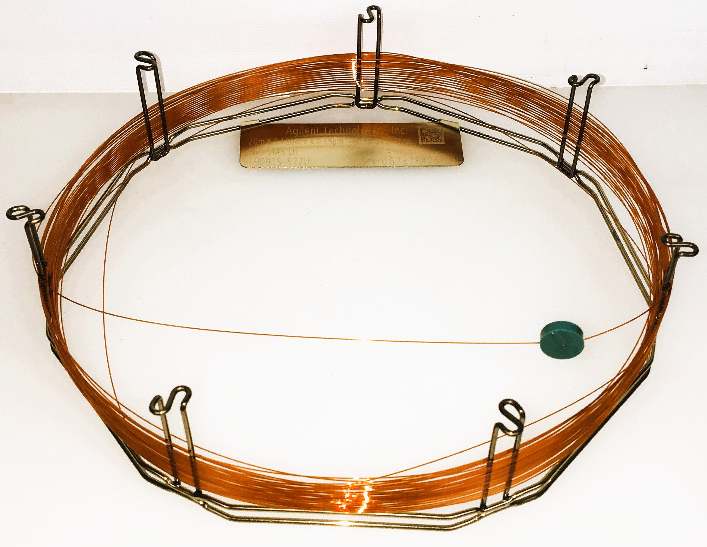 Used Agilent HP-5MS UI (19091S-577UI) Capillary Column (20M x 0.18mm x 0.18µm)