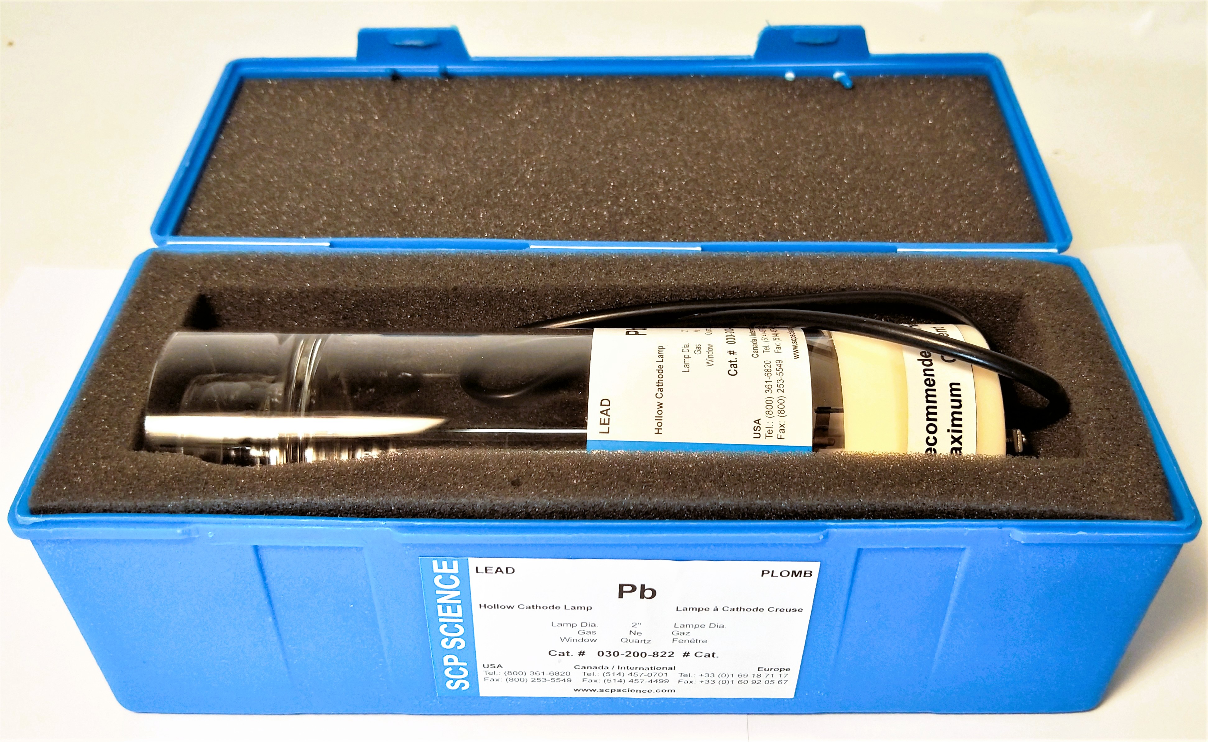 Used SCP Science 030-200-822 Lead (Pb) AA Lamp