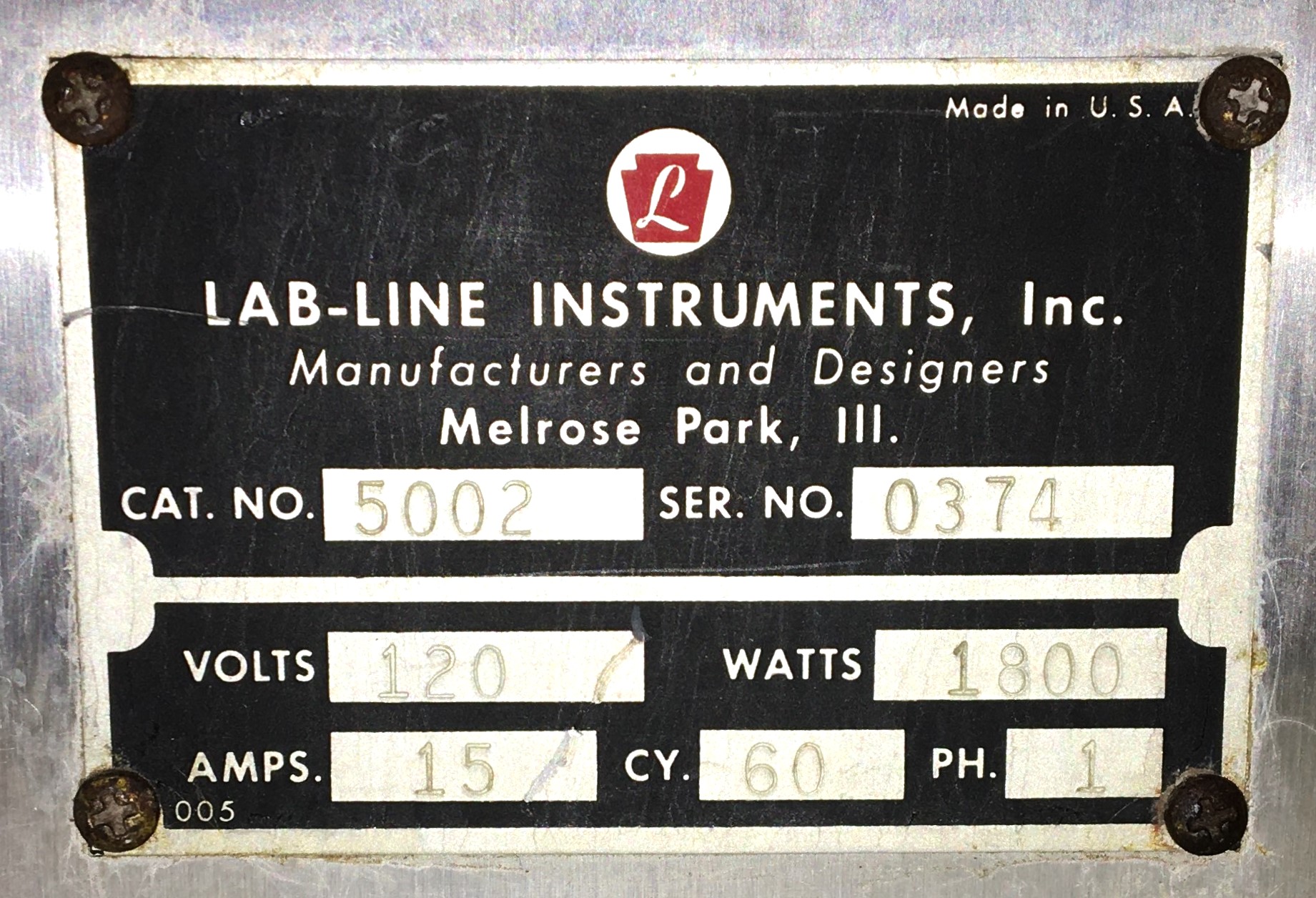 Used Lab-Line 5002 Multi-Place Extraction Heater