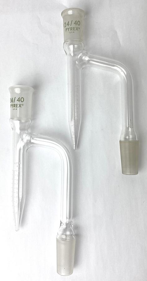 Used Corning PYREX 3602-10 Dean Stark 10mL Distillation Receiver