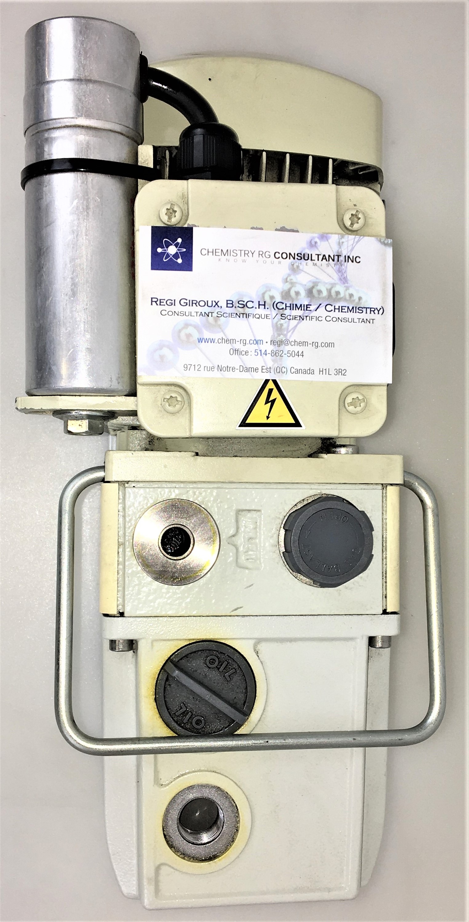 Used Edwards E2M1.5 (Agilent G1099-80023) Rotary Vacuum Pump - 1.2cfm