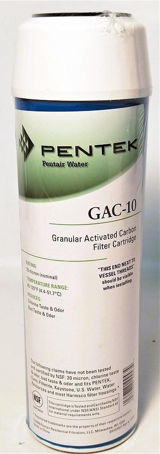 New Pentek GAC-10 Activated Carbon Filter