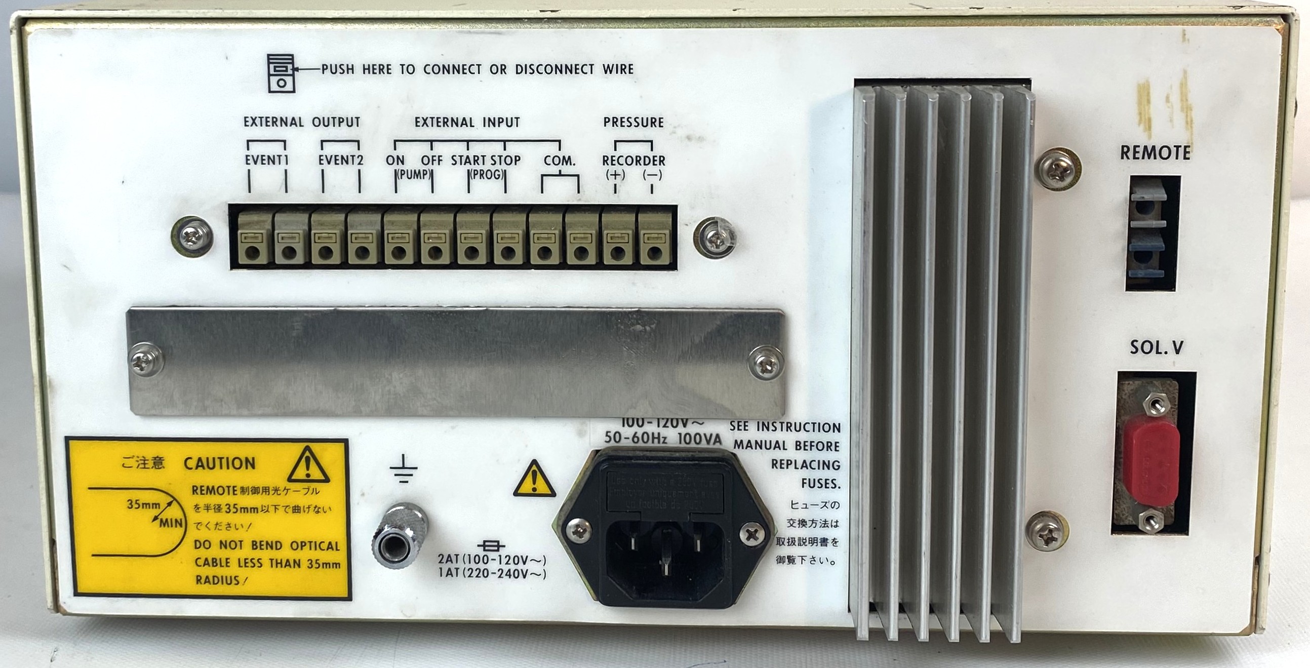 Used Shimadzu LC-10AD LC Pump