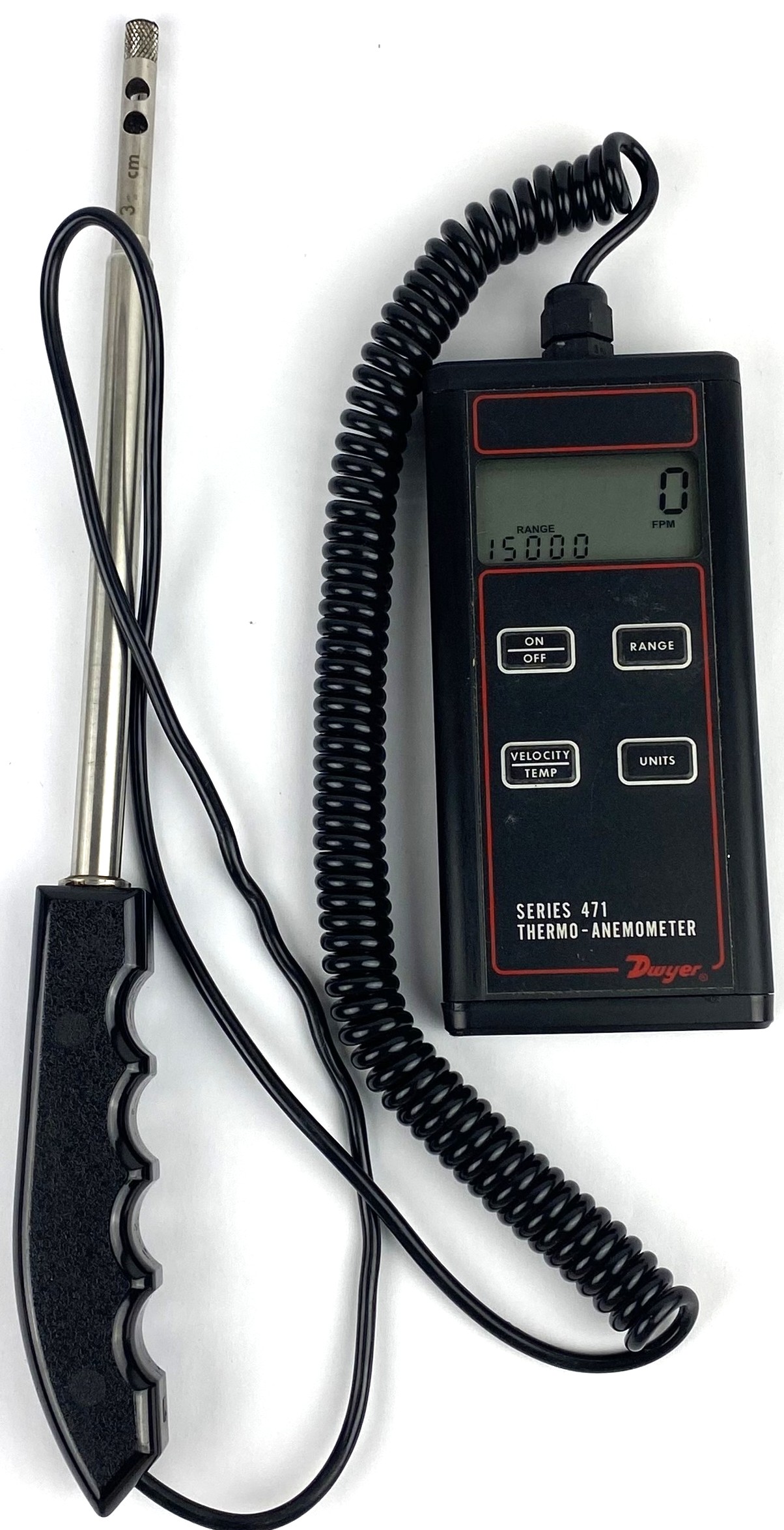 Used Dwyer Series 471 Thermo-Anemometer