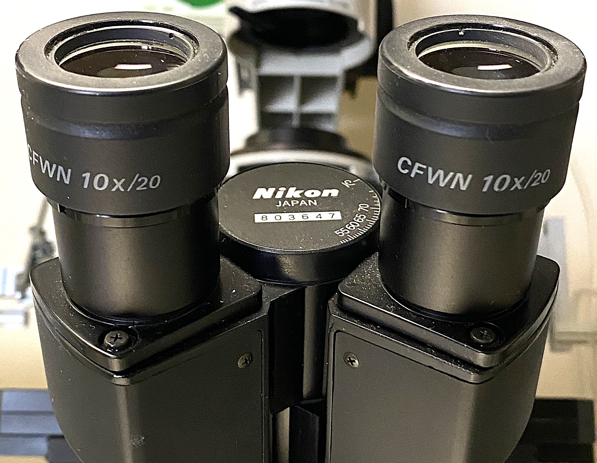 Used Nikon Diaphot TMD Inverted, Phase-Contrast Microscope with Micromanipulators